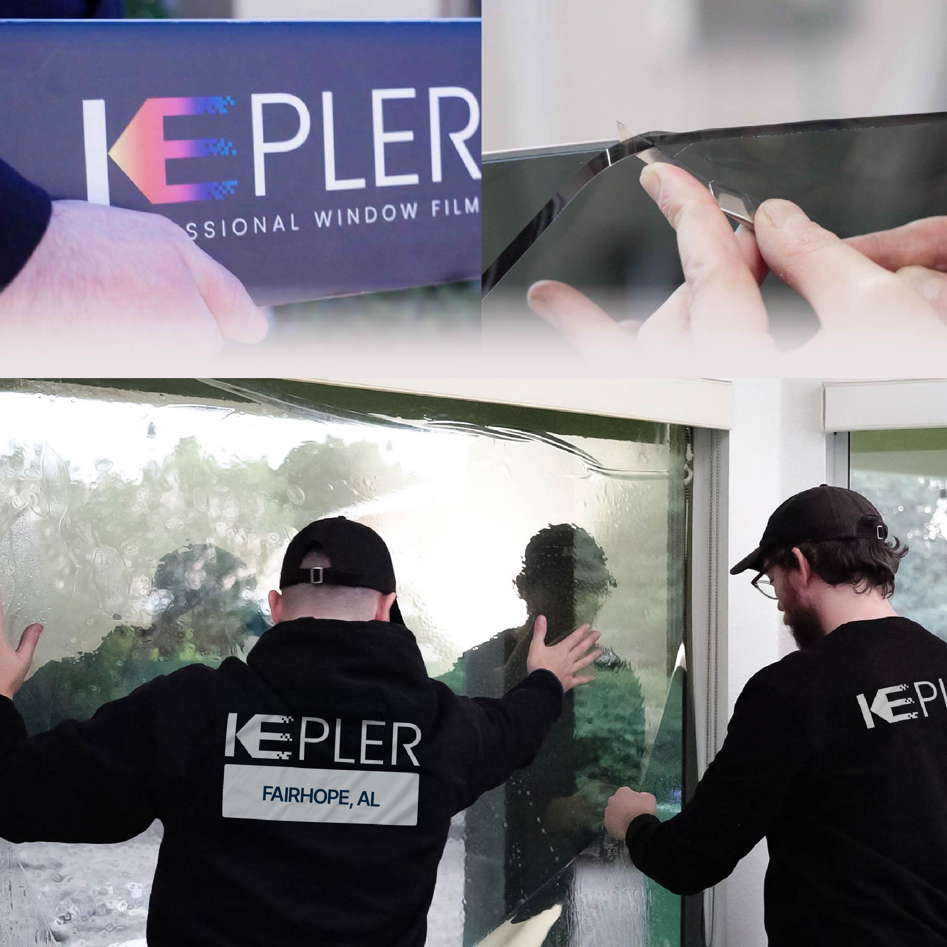 Kepler Specialist Performing Commercial Window Tinting in Fairhope Fairhope