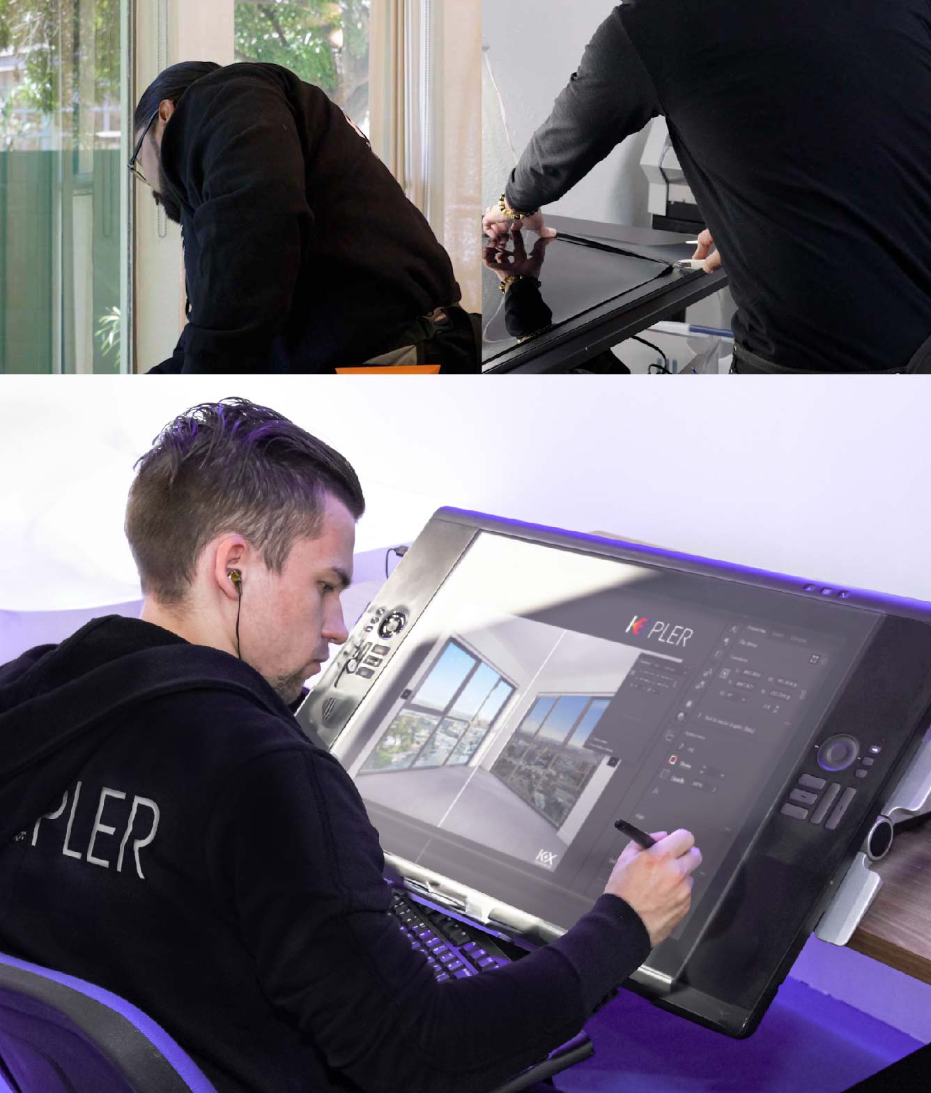 Kepler Specialist Performing Commercial Window Tinting in Bedford Bedford