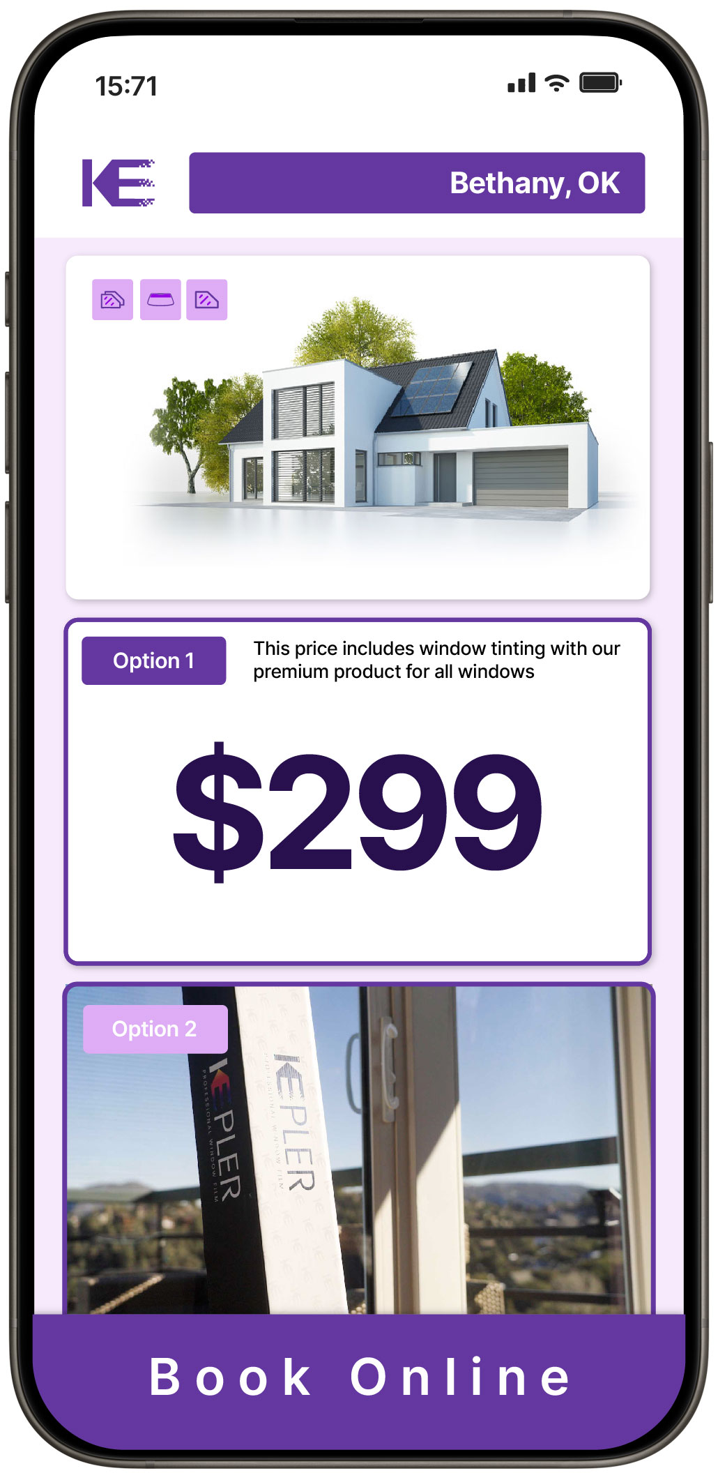 View Competitive Home Window Tinting Prices in Bethany, Oklahoma