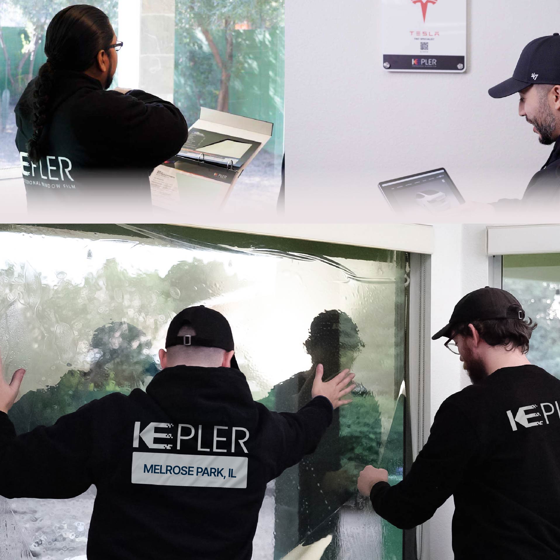 Kepler Specialist Performing Commercial Window Tinting in Melrose Park Melrose Park