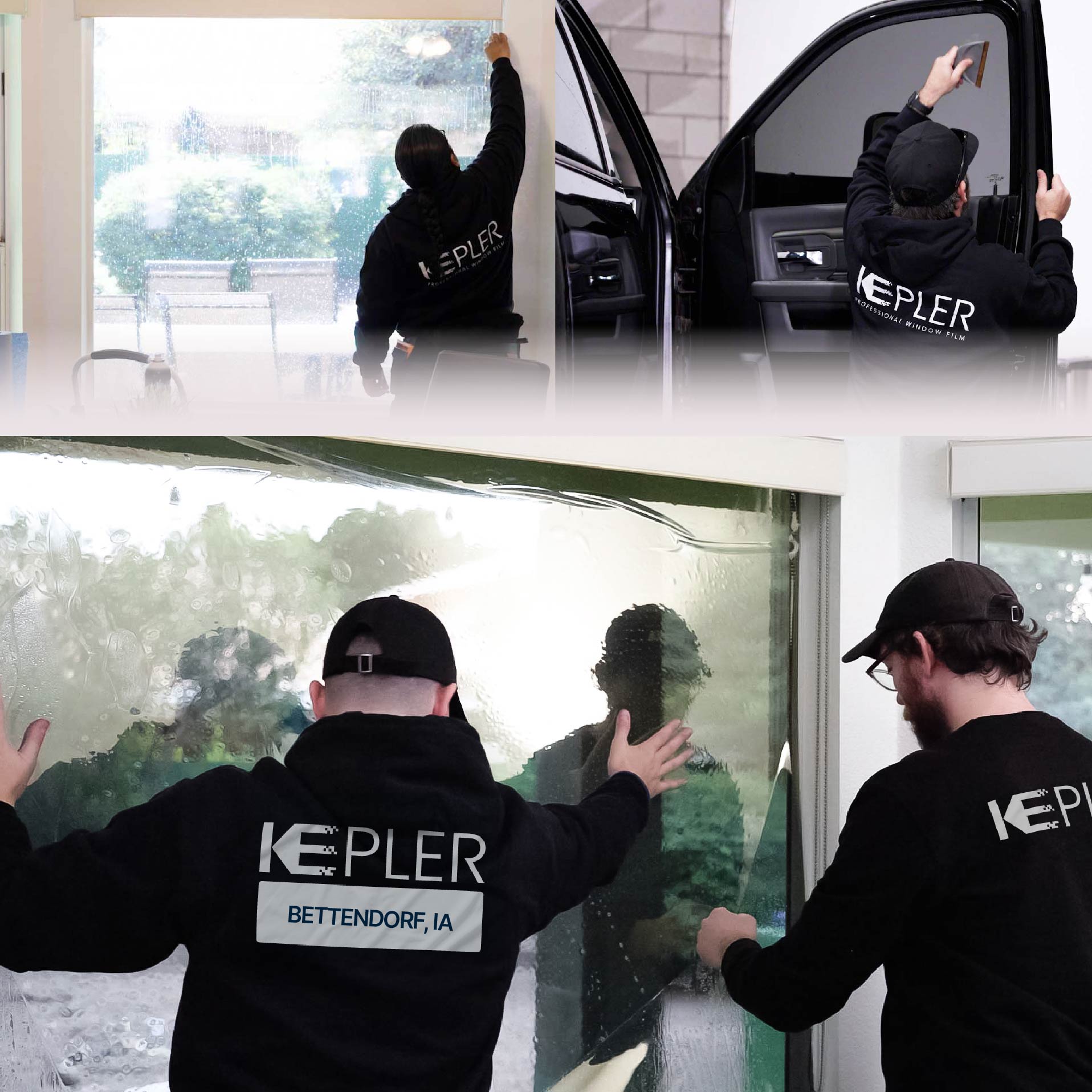 Kepler Specialist Performing Commercial Window Tinting in Bettendorf Bettendorf