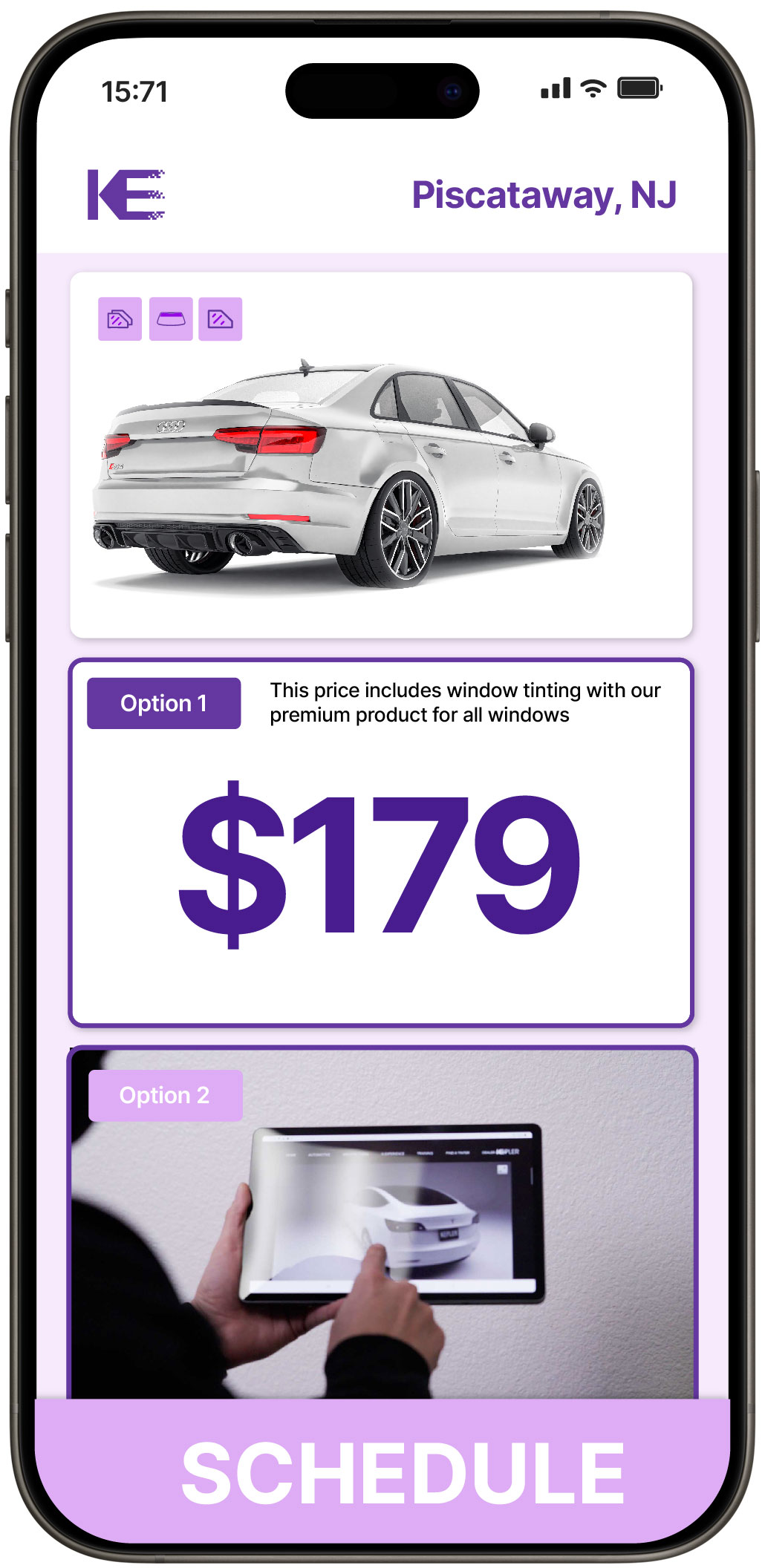 View Reasonable Car Window Tinting Rates in Piscataway, New Jersey