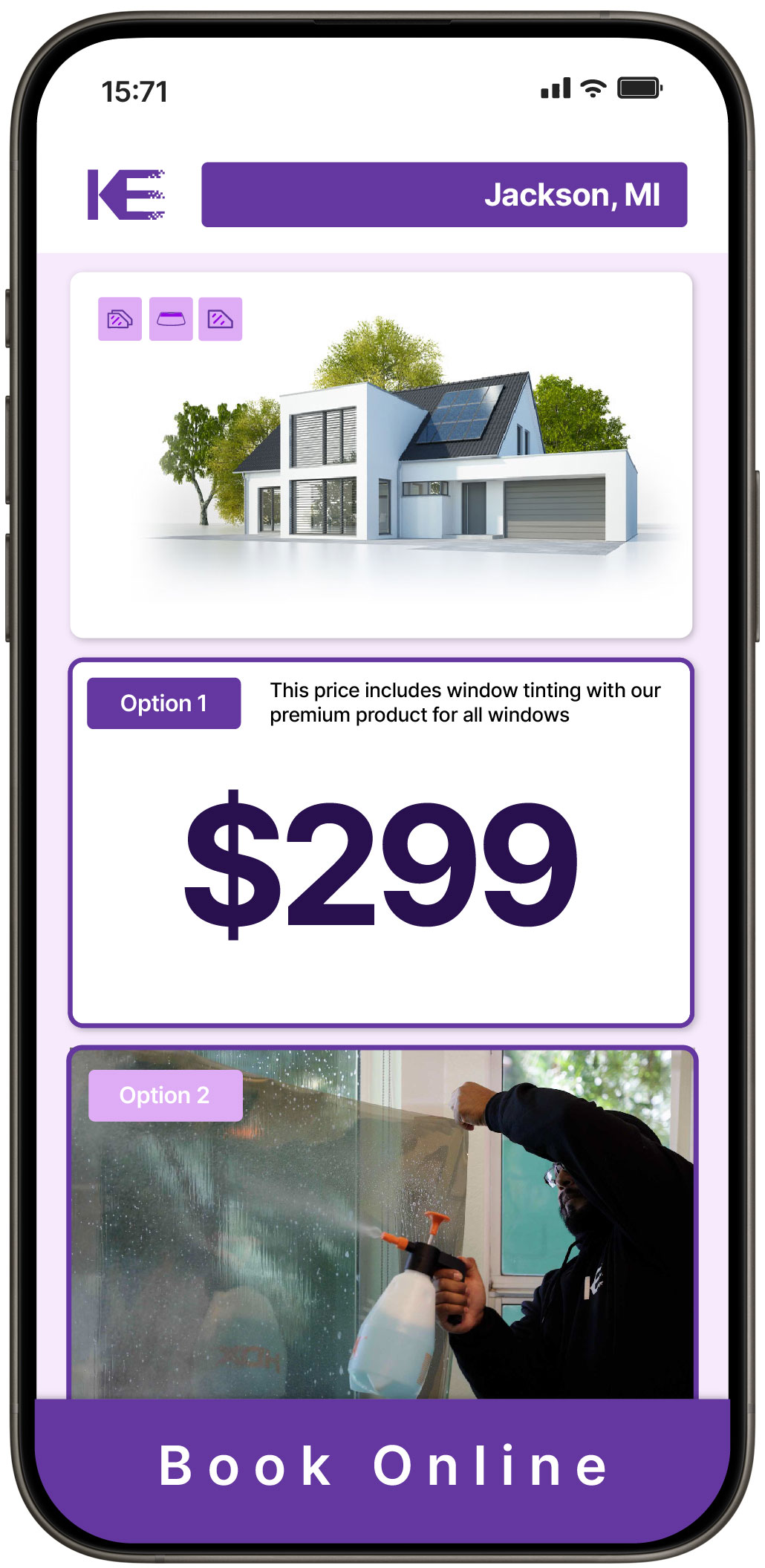 View Reasonable Home Window Tinting Costs in Jackson, Michigan