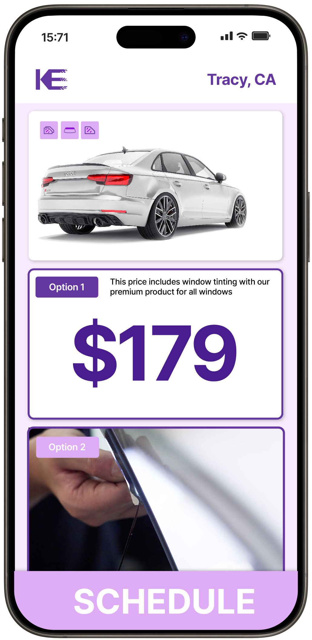 View Reasonable Car Window Tinting Prices in Tracy, California