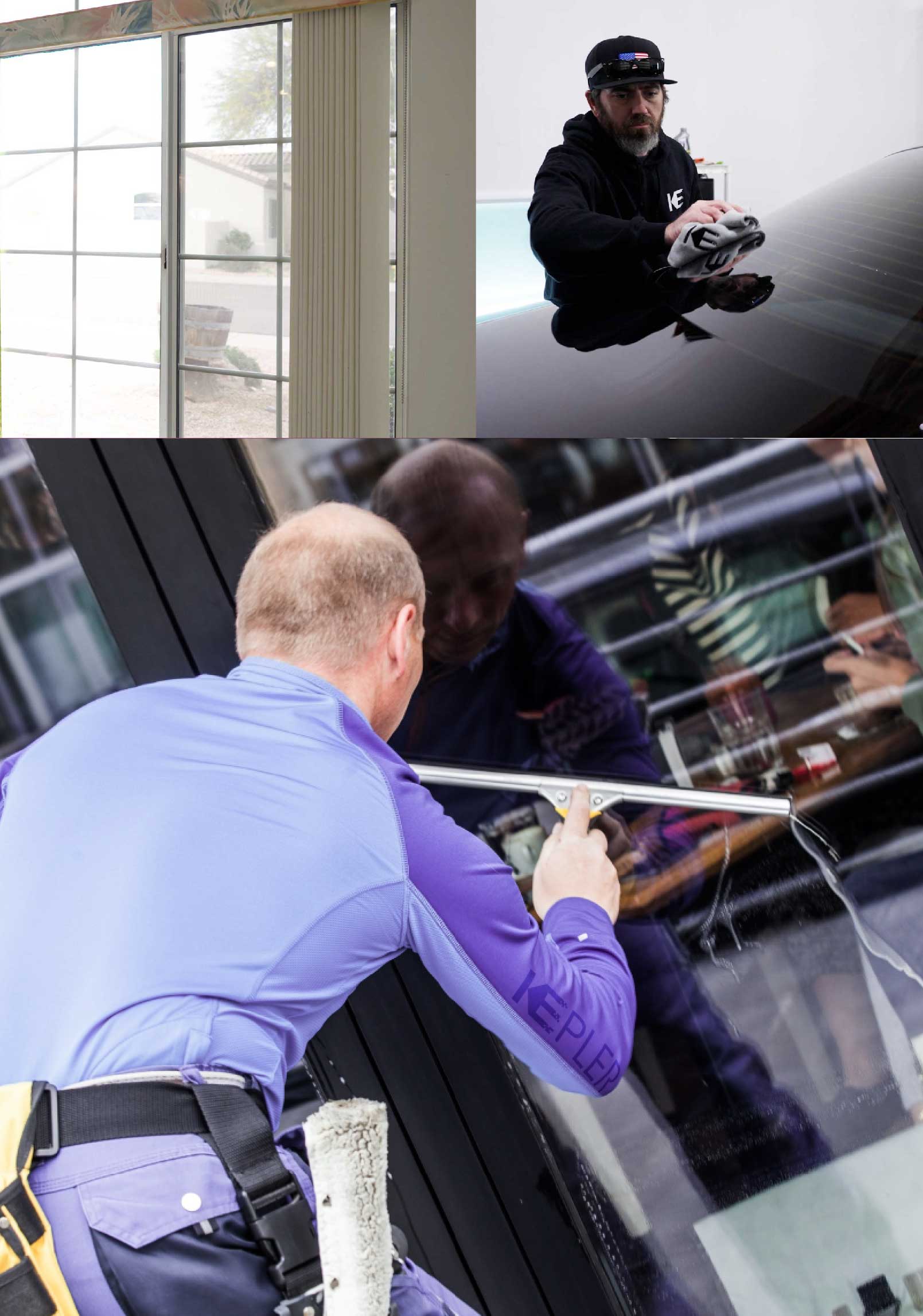 Kepler Expert Applying Anti-Graffiti Window Film to a Norwich Shop Front