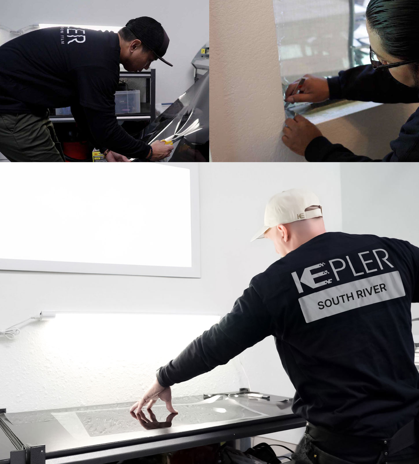 Window Tinting Specialist Cutting Film in South River, New Jersey