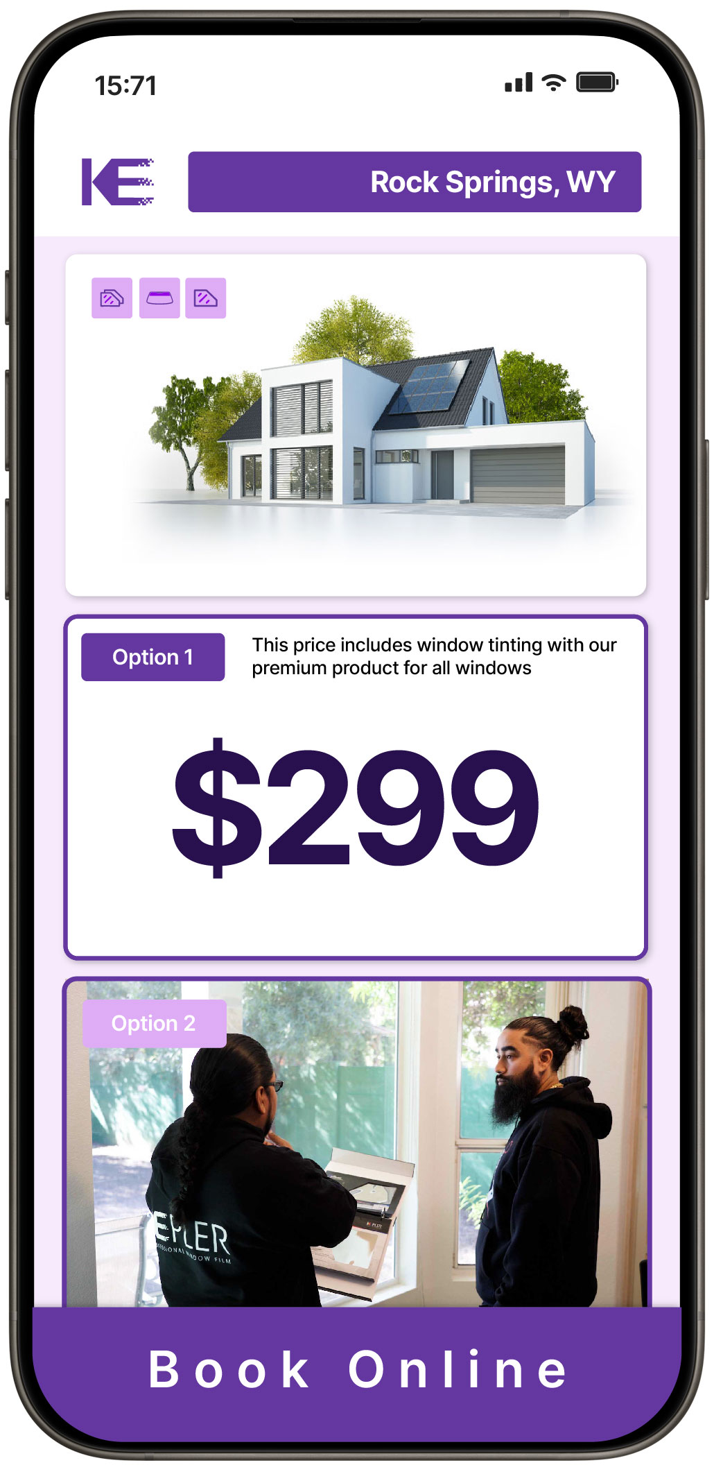 View Competitive Home Window Tinting Costs in Rock Springs, Wyoming