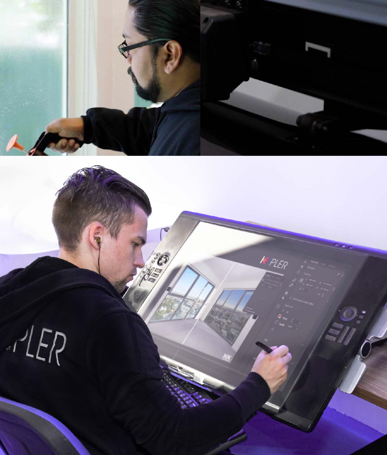 Kepler Specialist Performing Commercial Window Tinting in Newton Newton