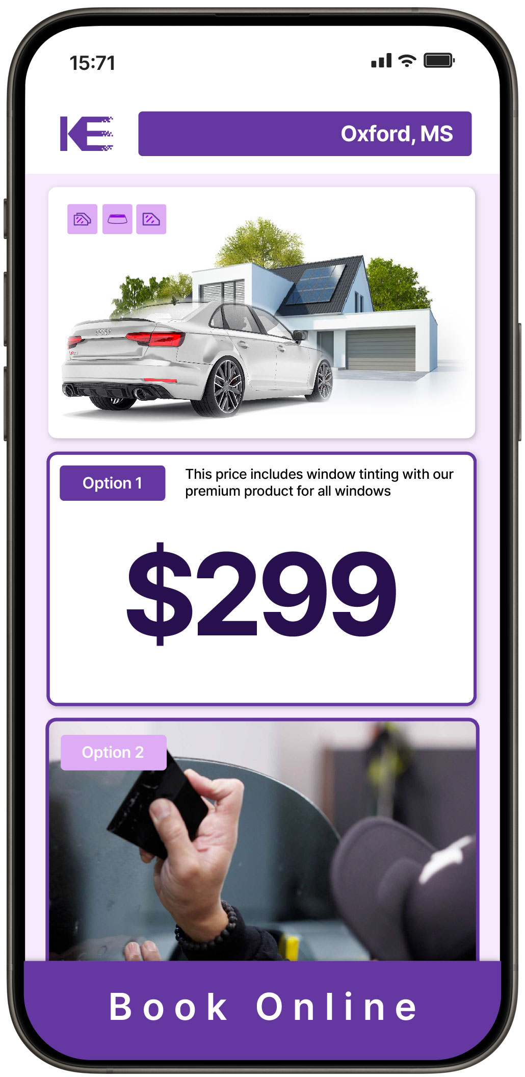 View Competitive Tesla Window Tinting Costs in Gautier, Mississippi