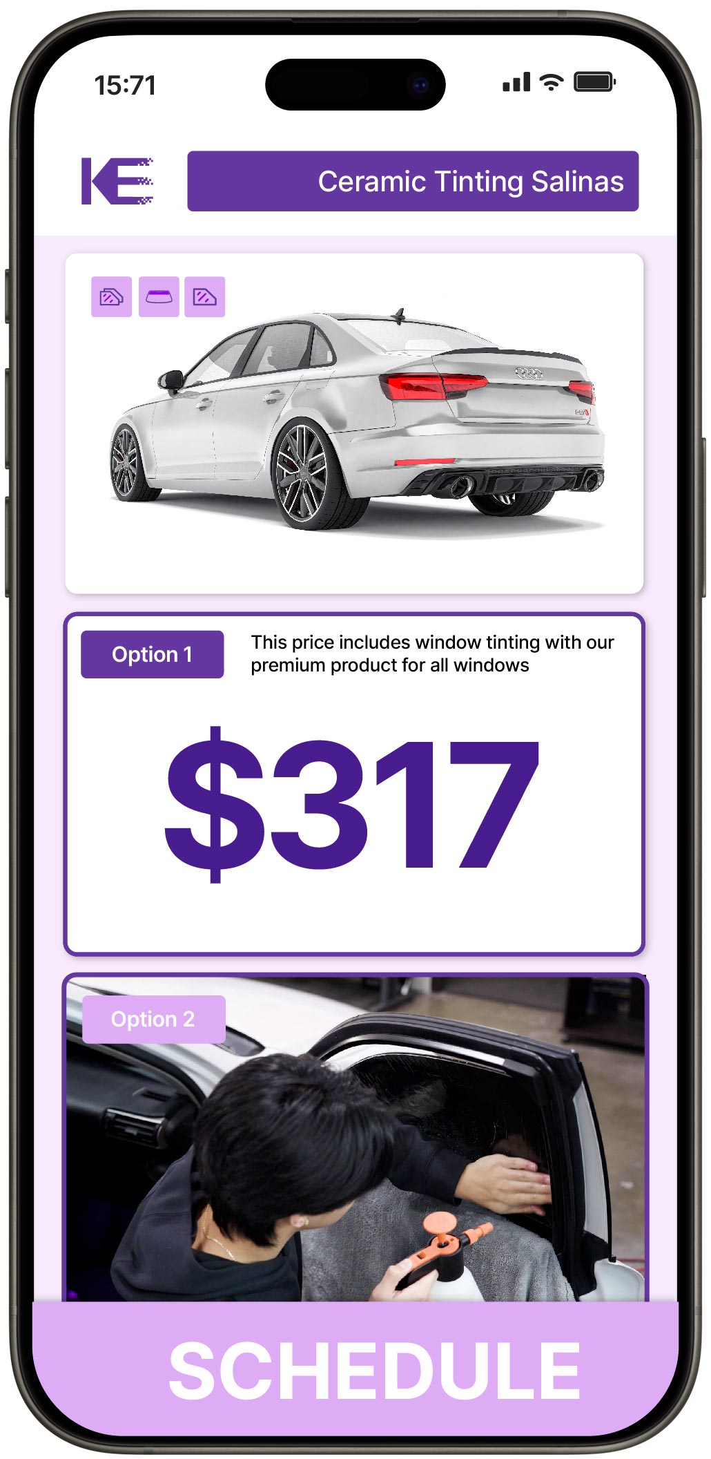 View Affordable Ceramic Window Tinting Prices in Salinas, California