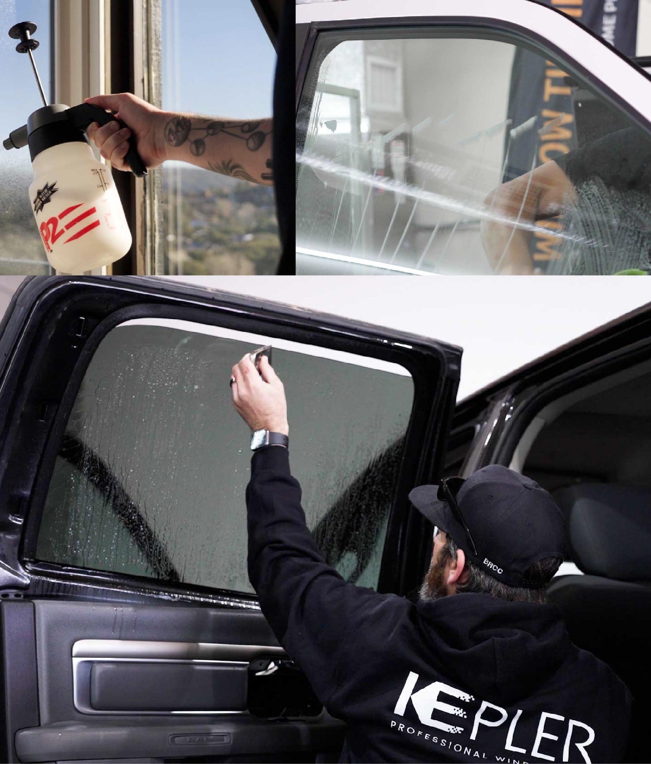 Kepler Window Tinting Specialists at Work in Missoula, Montana