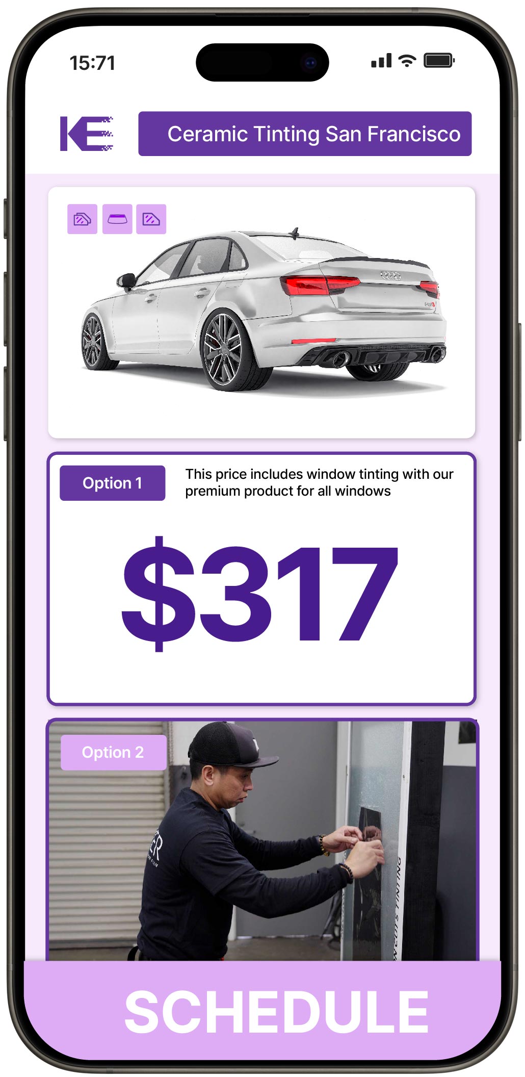 View Affordable Ceramic Window Tinting Prices in San Francisco, California