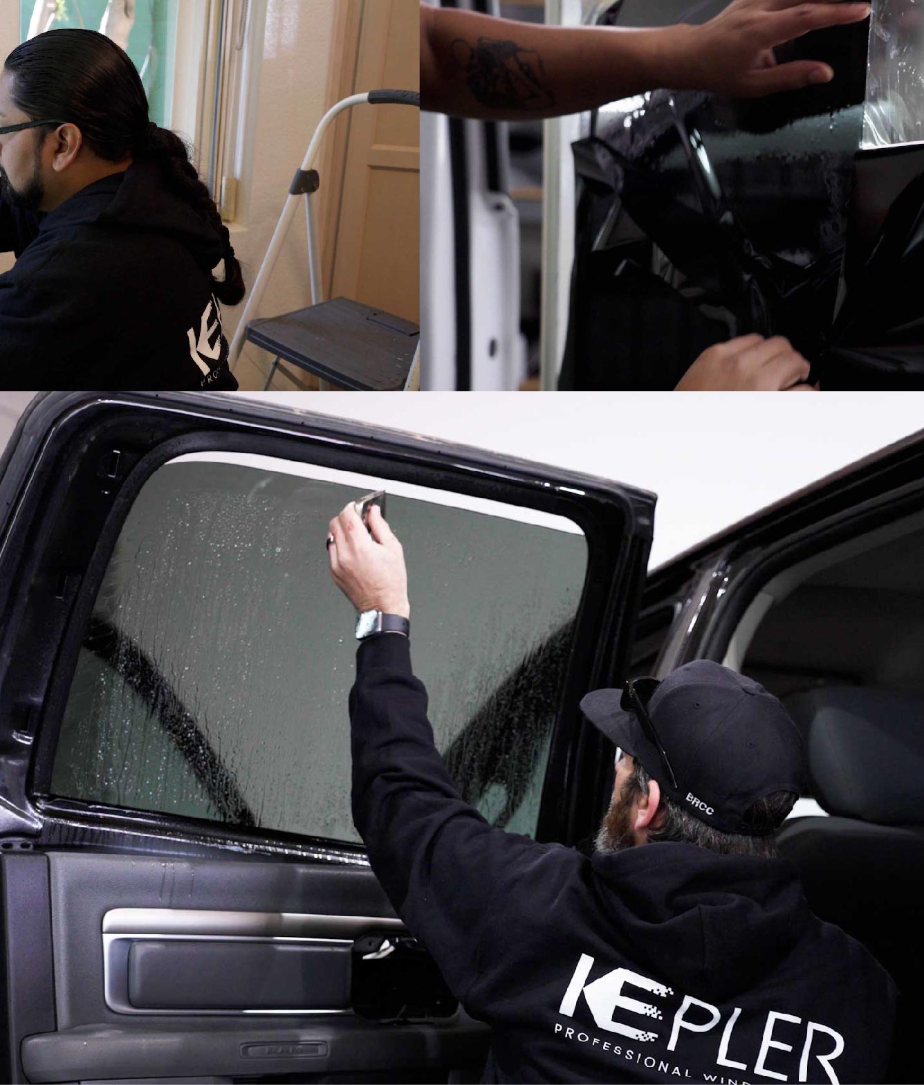Kepler Window Tinting Specialists at Work in Corona, California