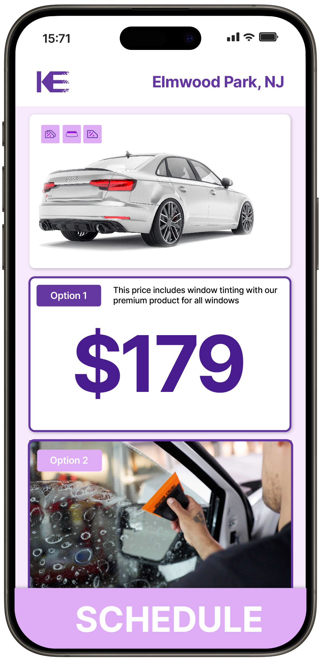 View Reasonable Car Window Tinting Costs in Elmwood Park, New Jersey