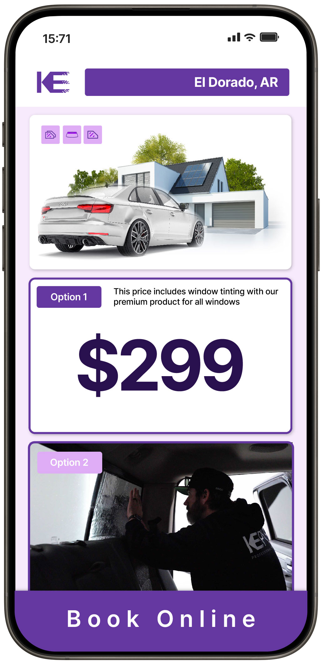 View Competitive Window Tinting Prices in El Dorado, Arkansas