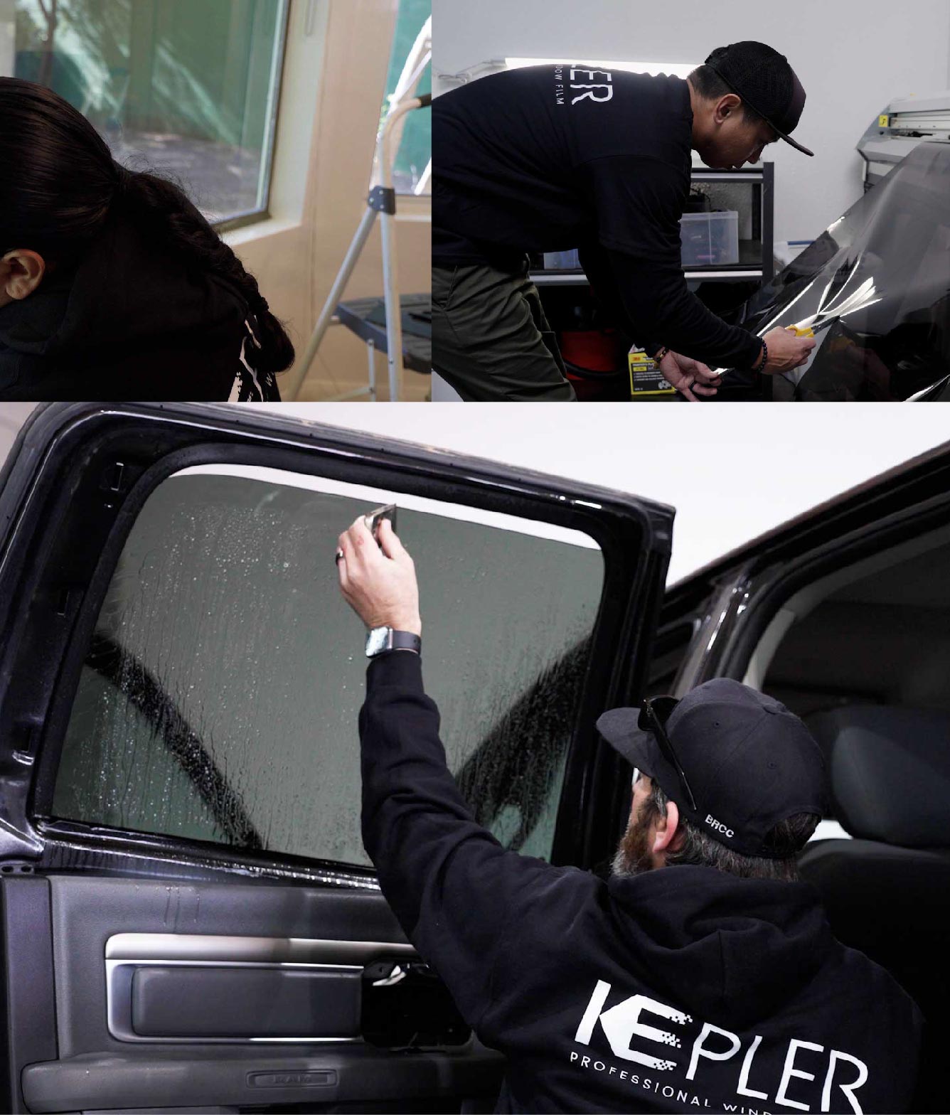 Kepler Window Tinting Specialists at Work in South River, New Jersey