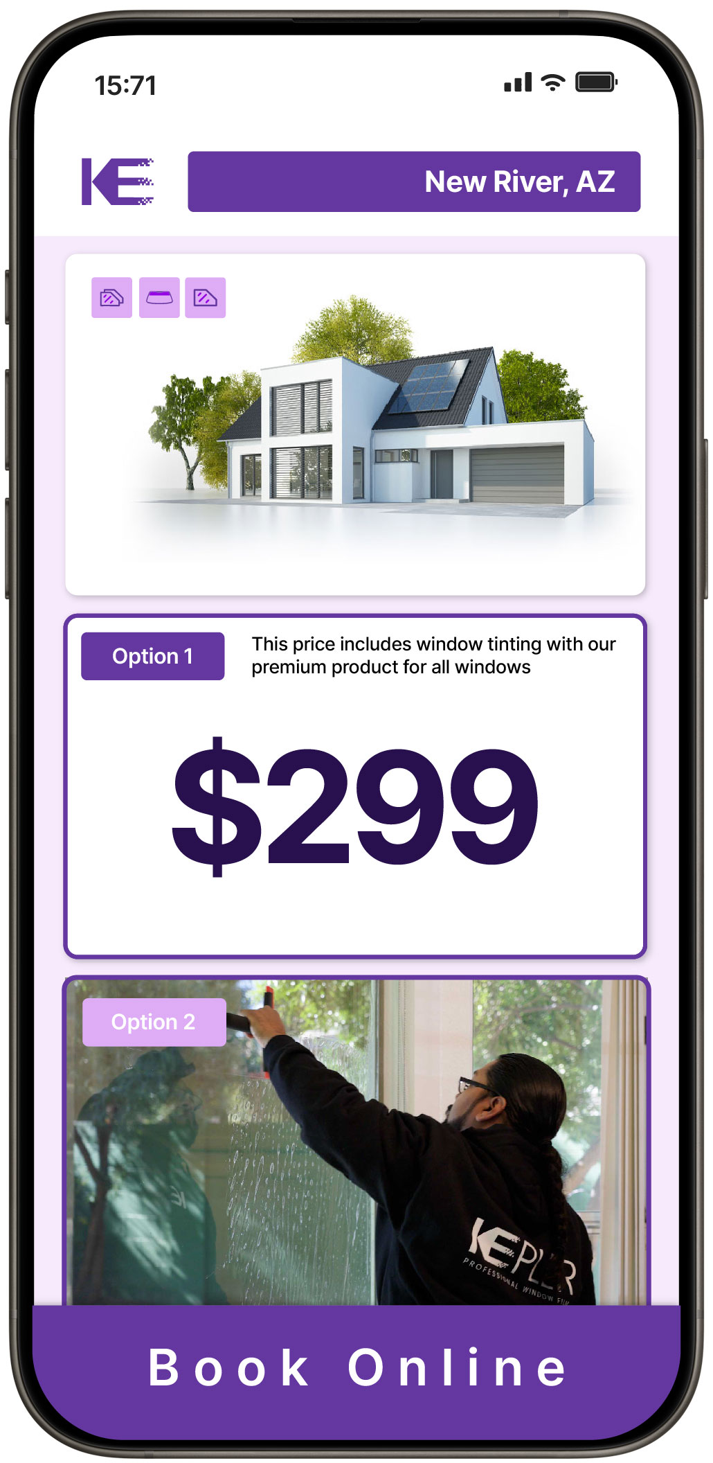 View Reasonable Home Window Tinting Costs in New River, Arizona