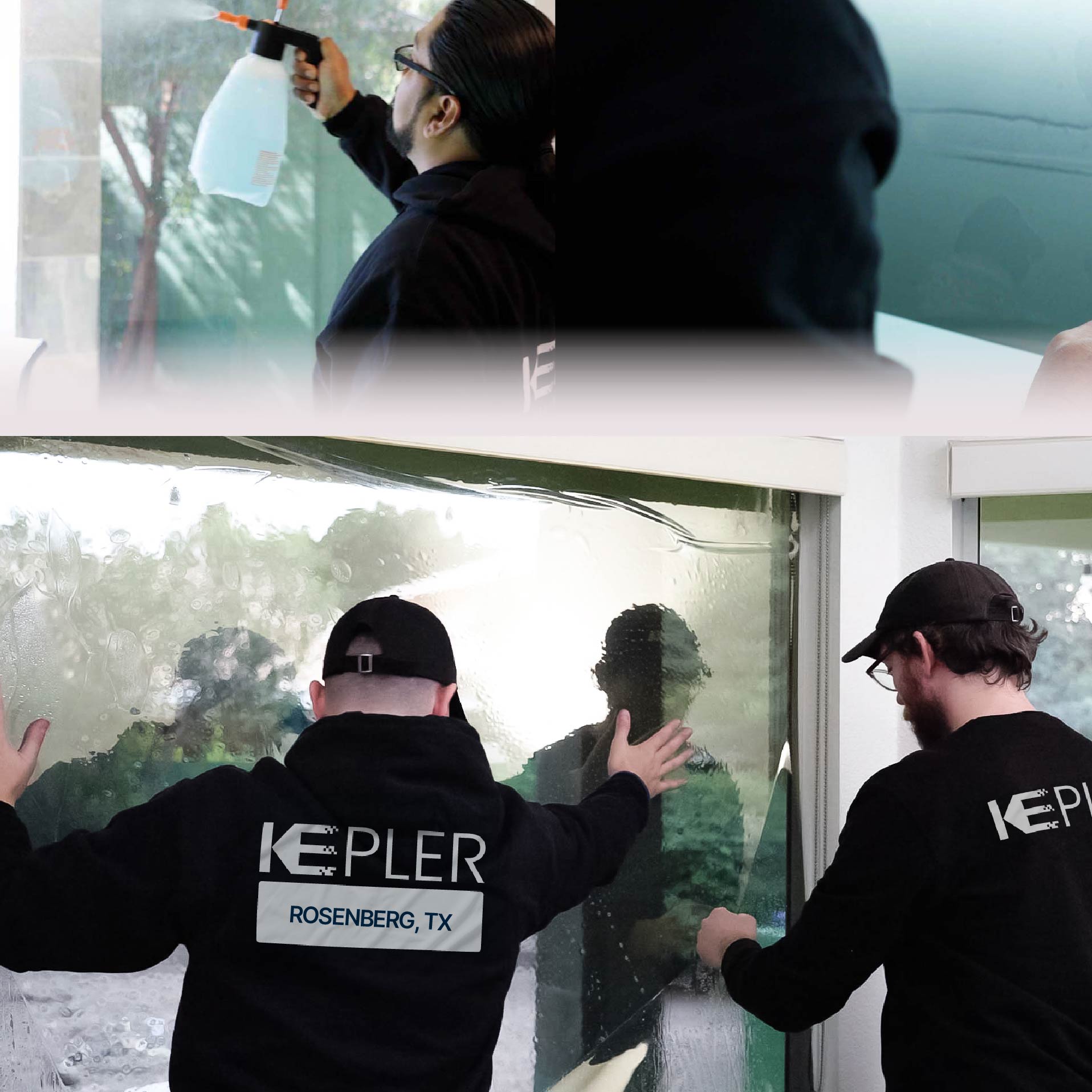Kepler Specialist Performing Commercial Window Tinting in Rosenberg Rosenberg