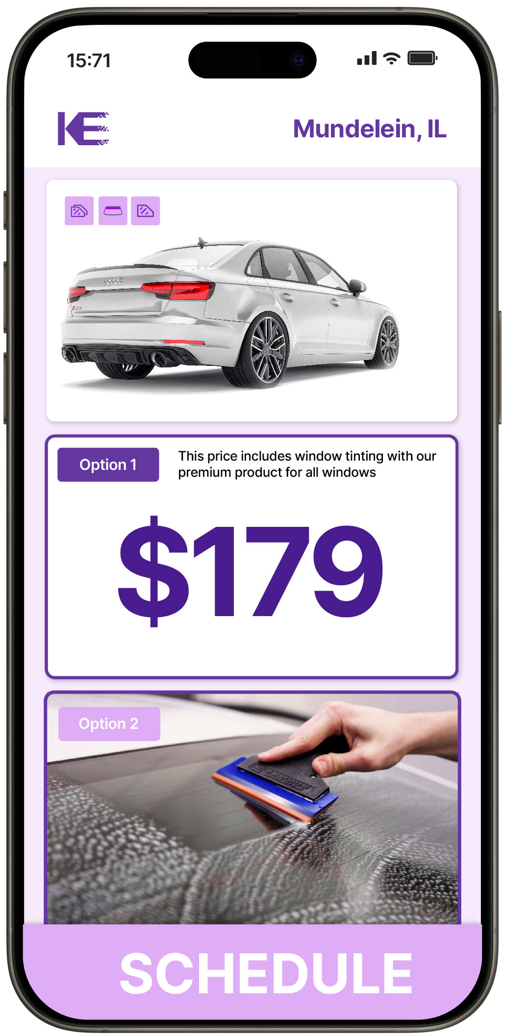 View Reasonable Car Window Tinting Rates in Mundelein, Illinois