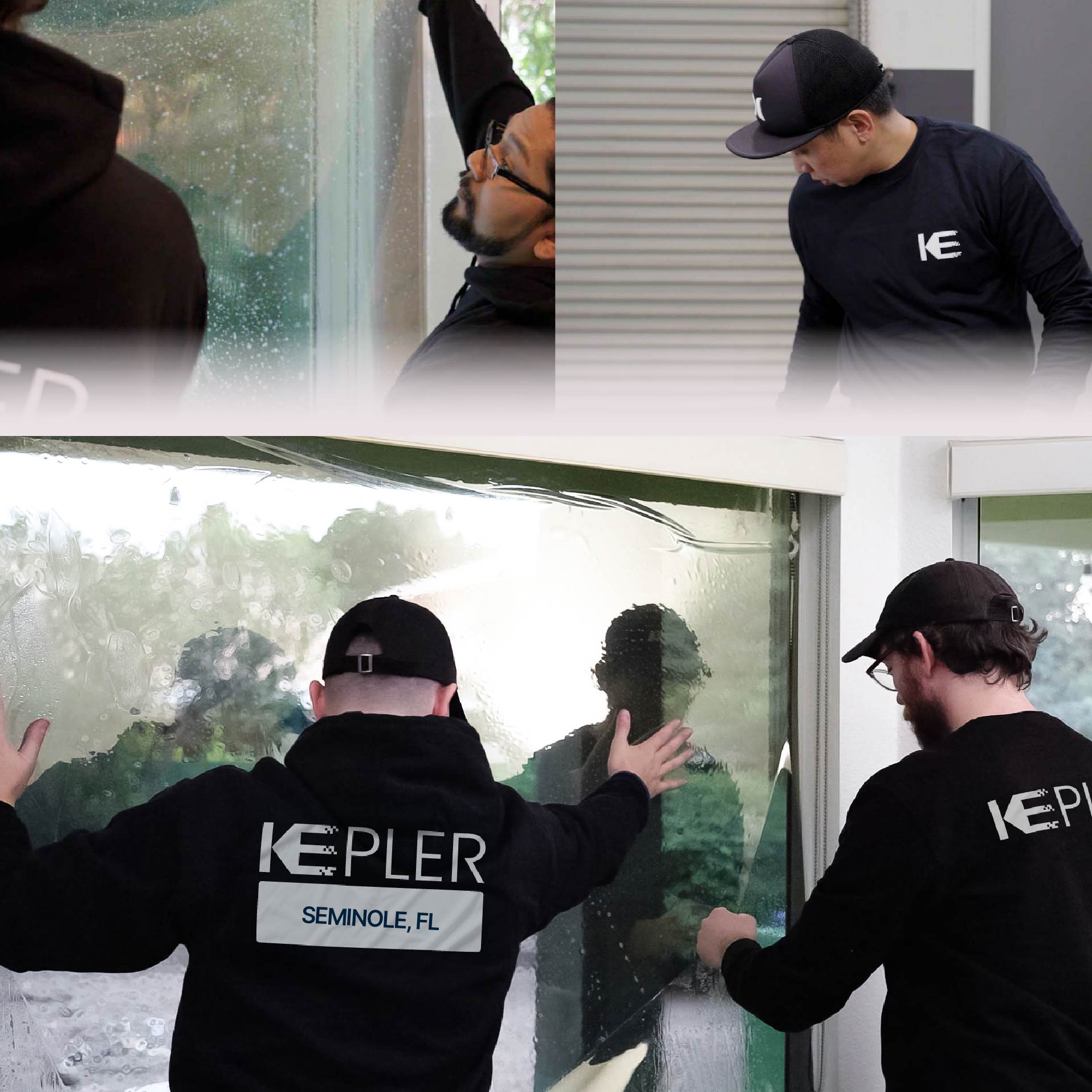 Kepler Specialist Performing Commercial Window Tinting in Seminole Seminole