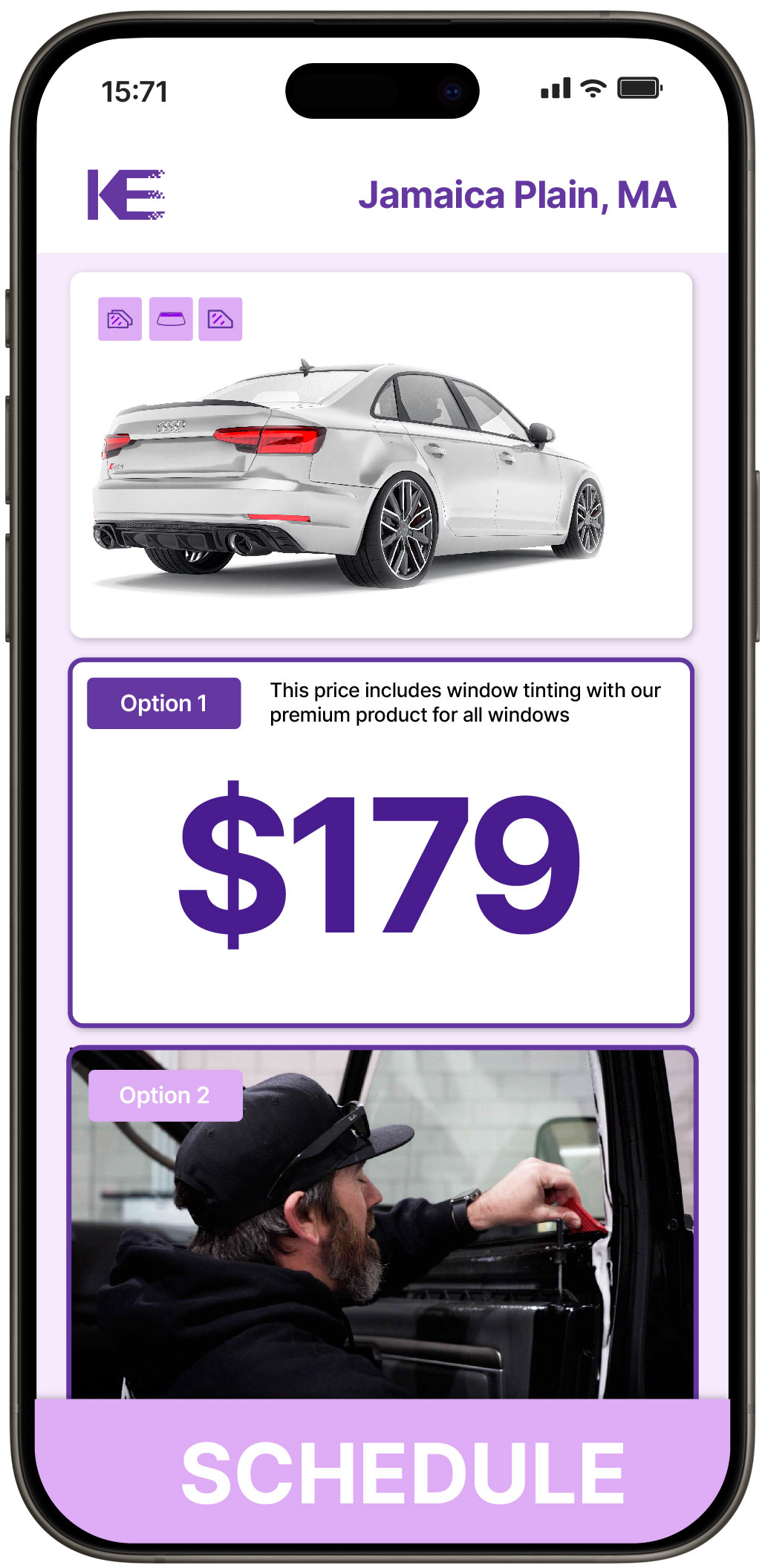 View Reasonable Car Window Tinting Rates in Jamaica Plain, Massachusetts
