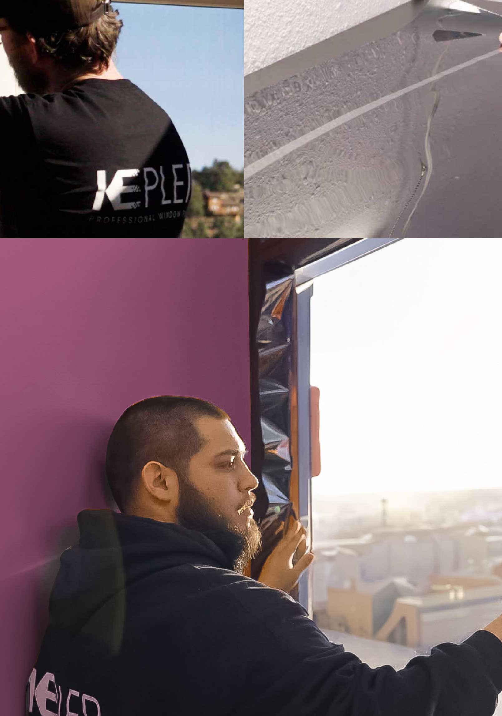 Kepler Specialist Installing Security Window Film in Bristow Virginia