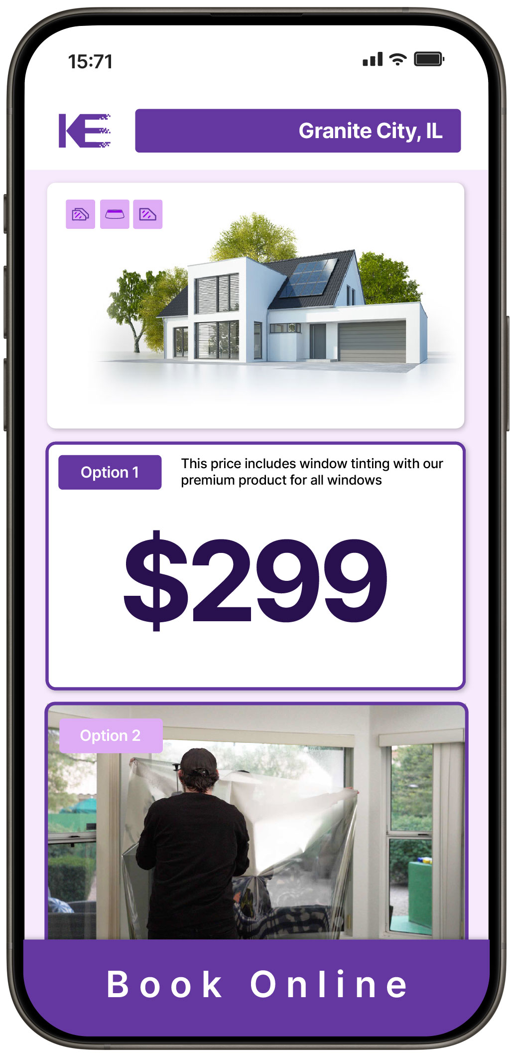 View Reasonable Home Window Tinting Rates in Granite City, Illinois