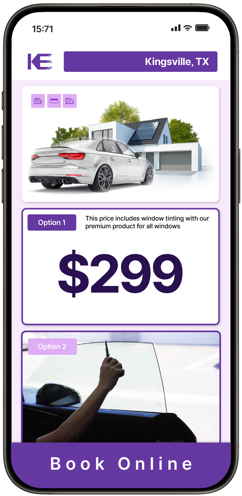 View Competitive Window Tinting Prices in Kingsville, Texas