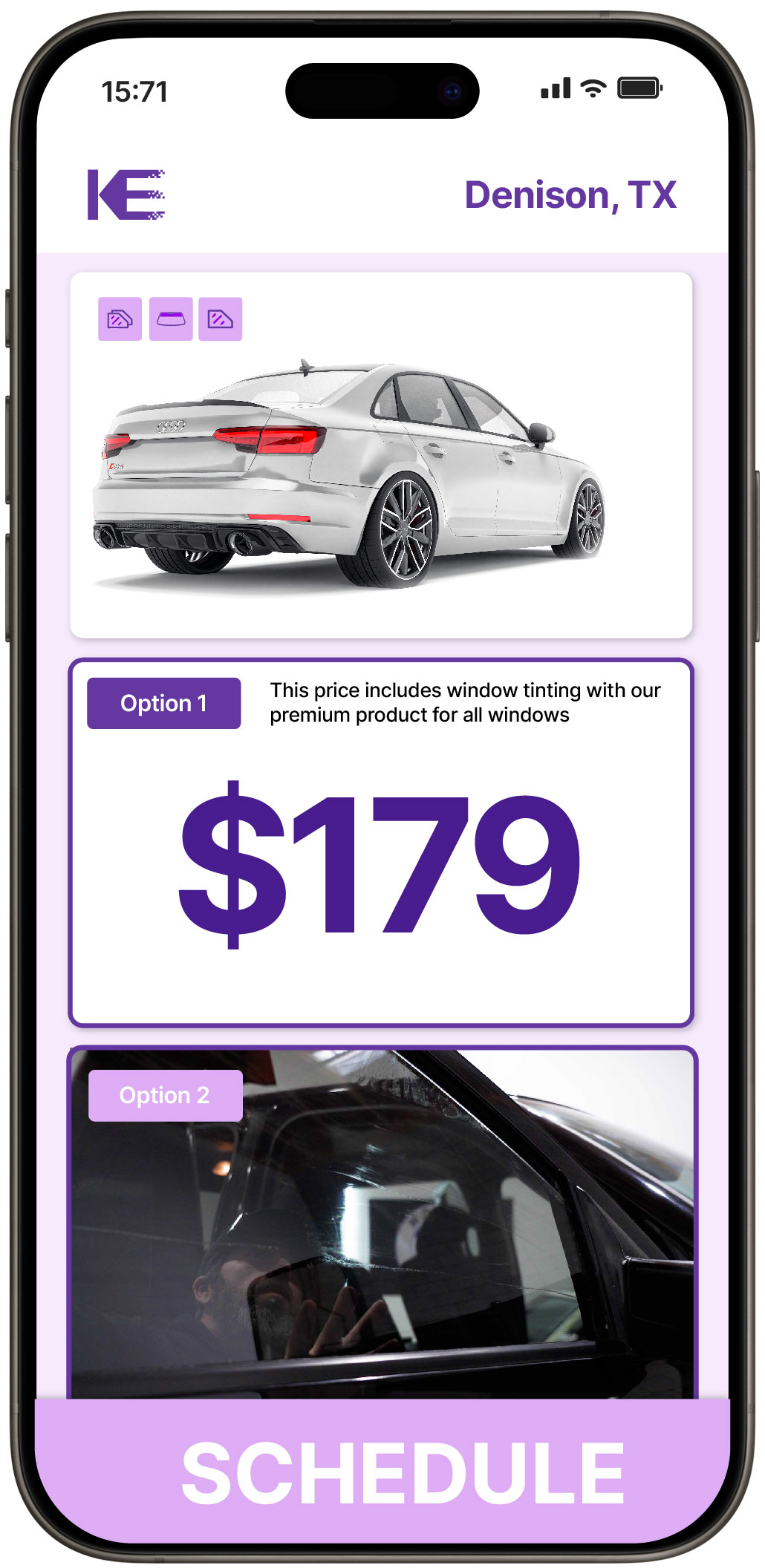 View Reasonable Car Window Tinting Costs in Denison, Texas