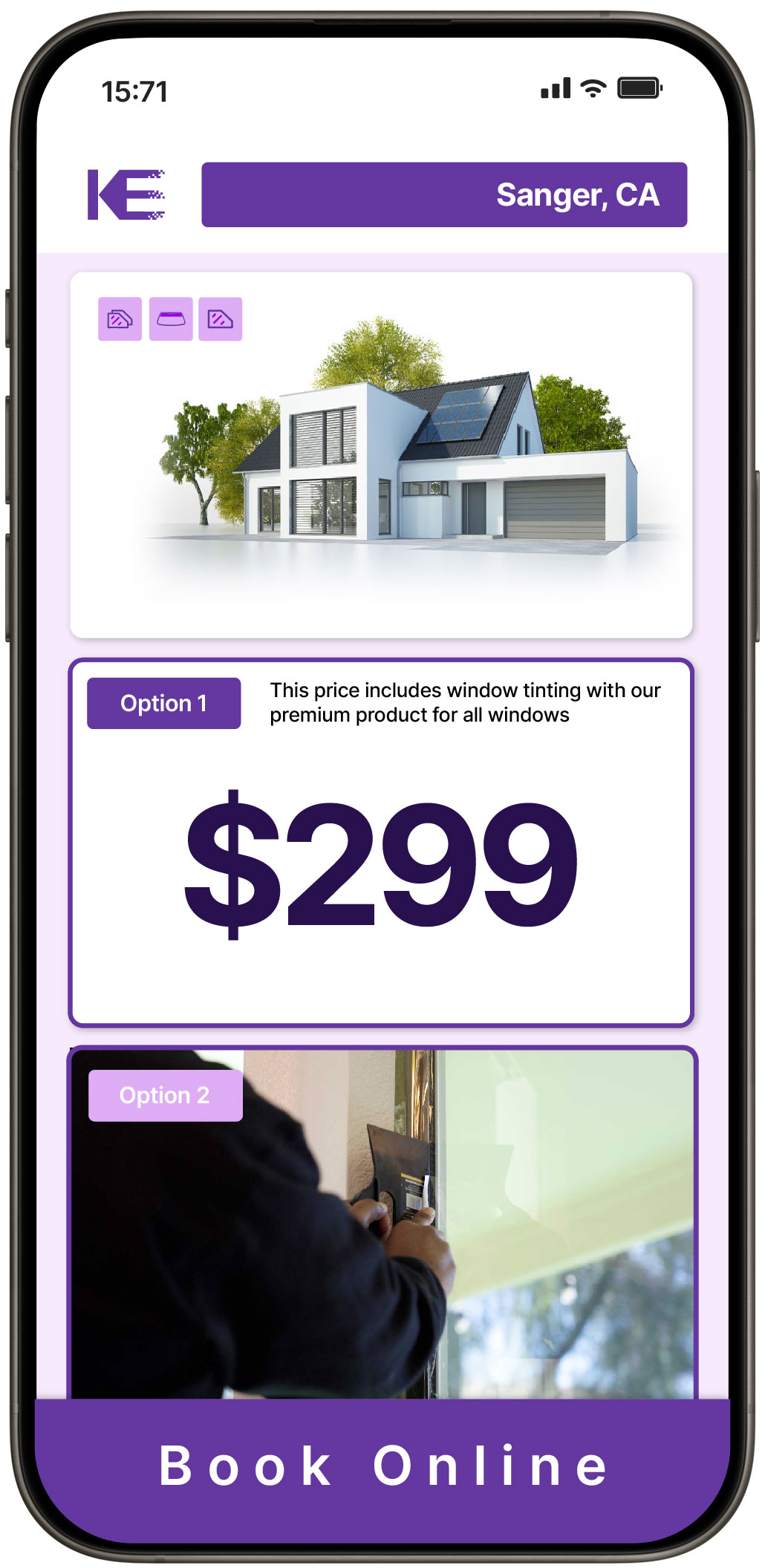 View Affordable Home Window Tinting Prices in Sanger, California