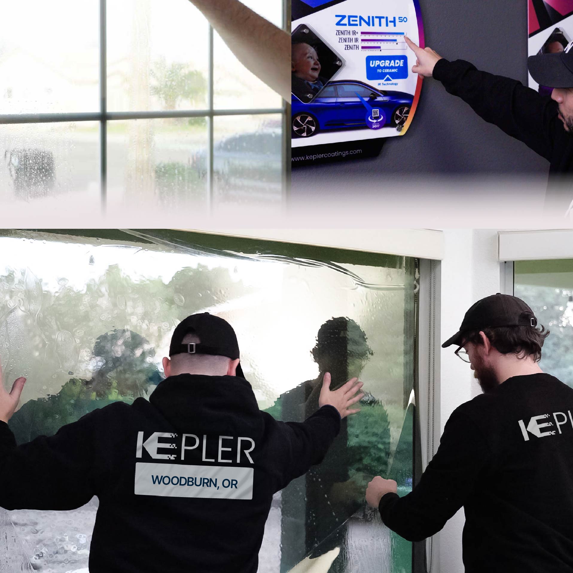 Kepler Specialist Performing Commercial Window Tinting in Woodburn Woodburn