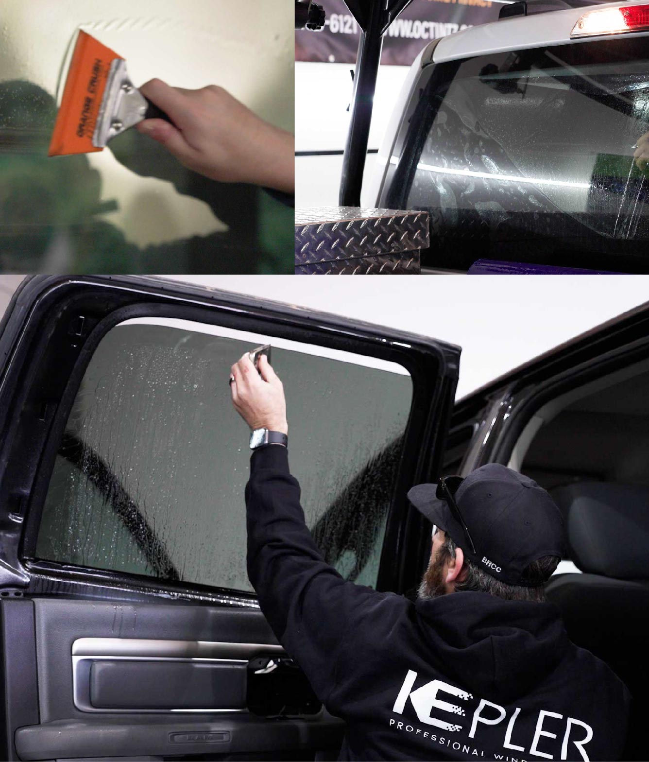 Kepler Window Tinting Specialists at Work in Waxahachie, Texas