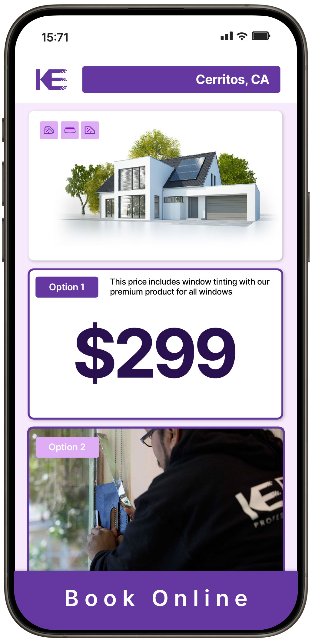View Affordable Home Window Tinting Rates in Cerritos, California