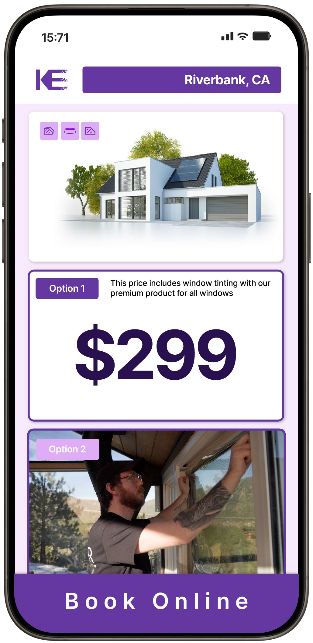 View Competitive Home Window Tinting Costs in Riverbank, California