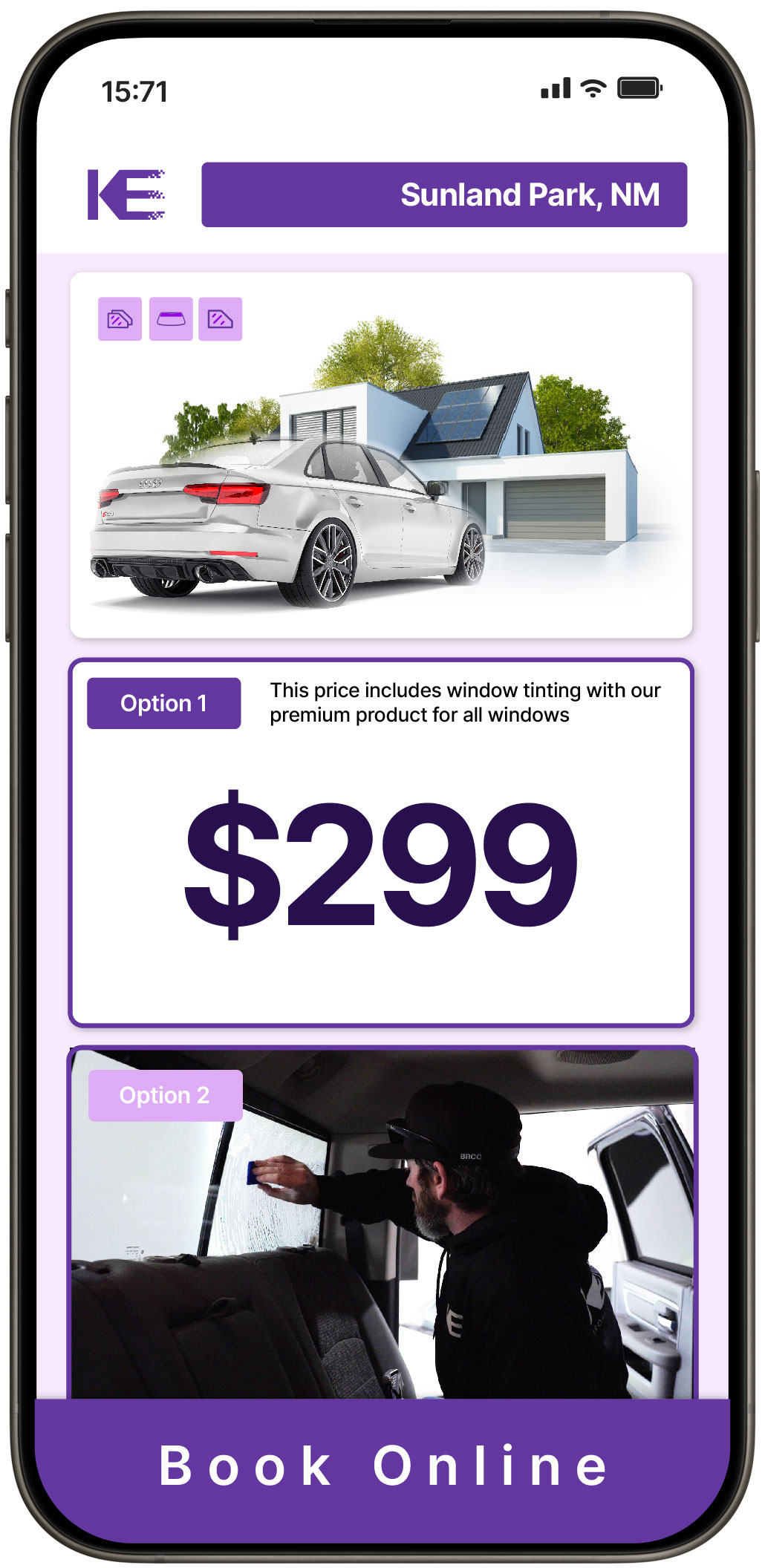 View Competitive Window Tinting Prices in Sunland Park, New Mexico