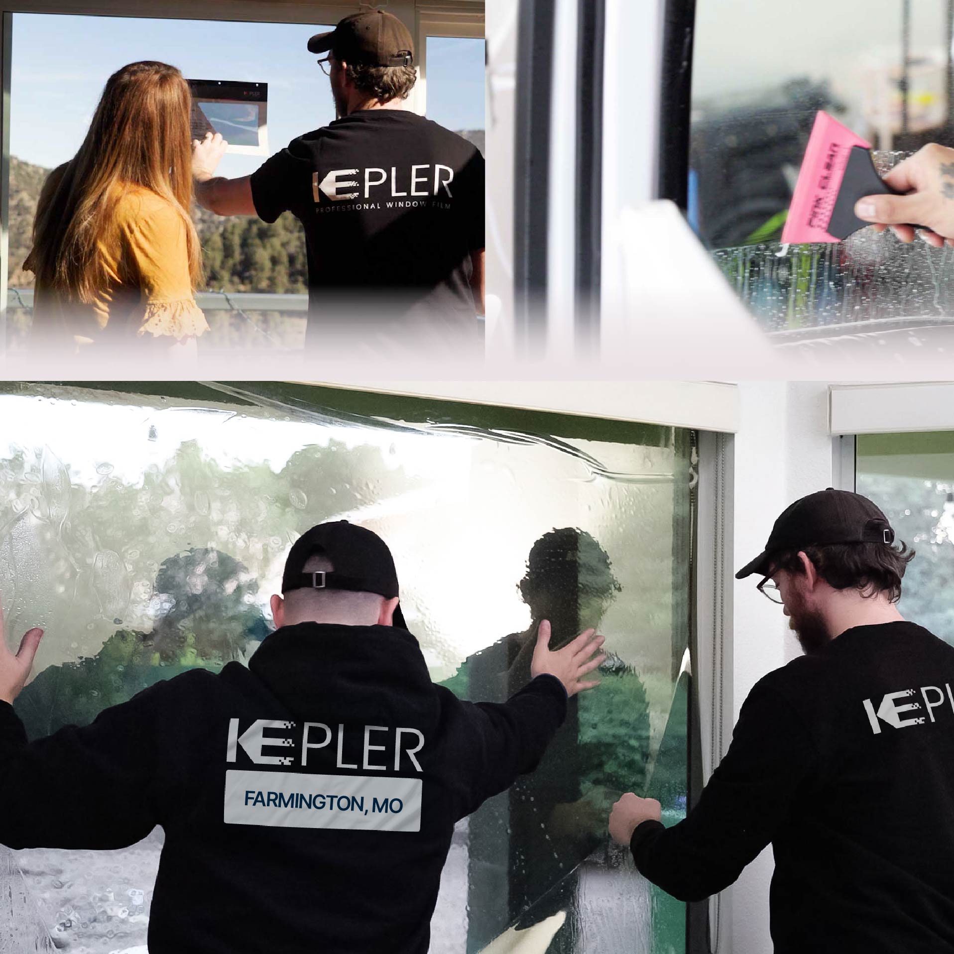 Kepler Specialist Performing Commercial Window Tinting in Farmington Farmington