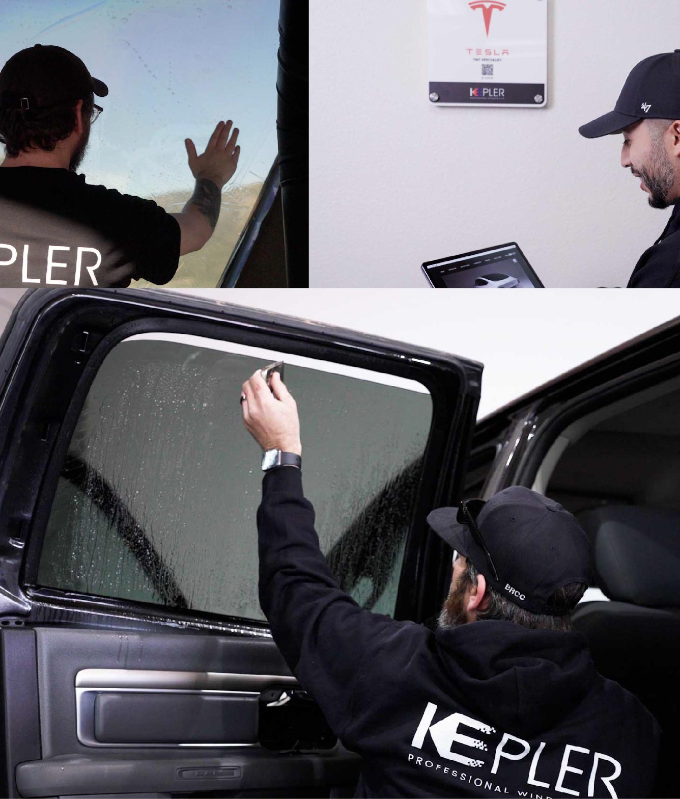 Kepler Window Tinting Specialists at Work in Thomasville, North Carolina