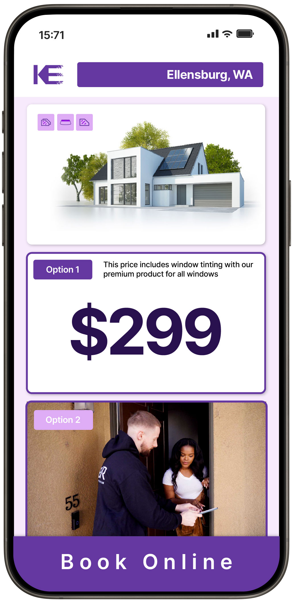 View Competitive Home Window Tinting Costs in Ellensburg, Washington
