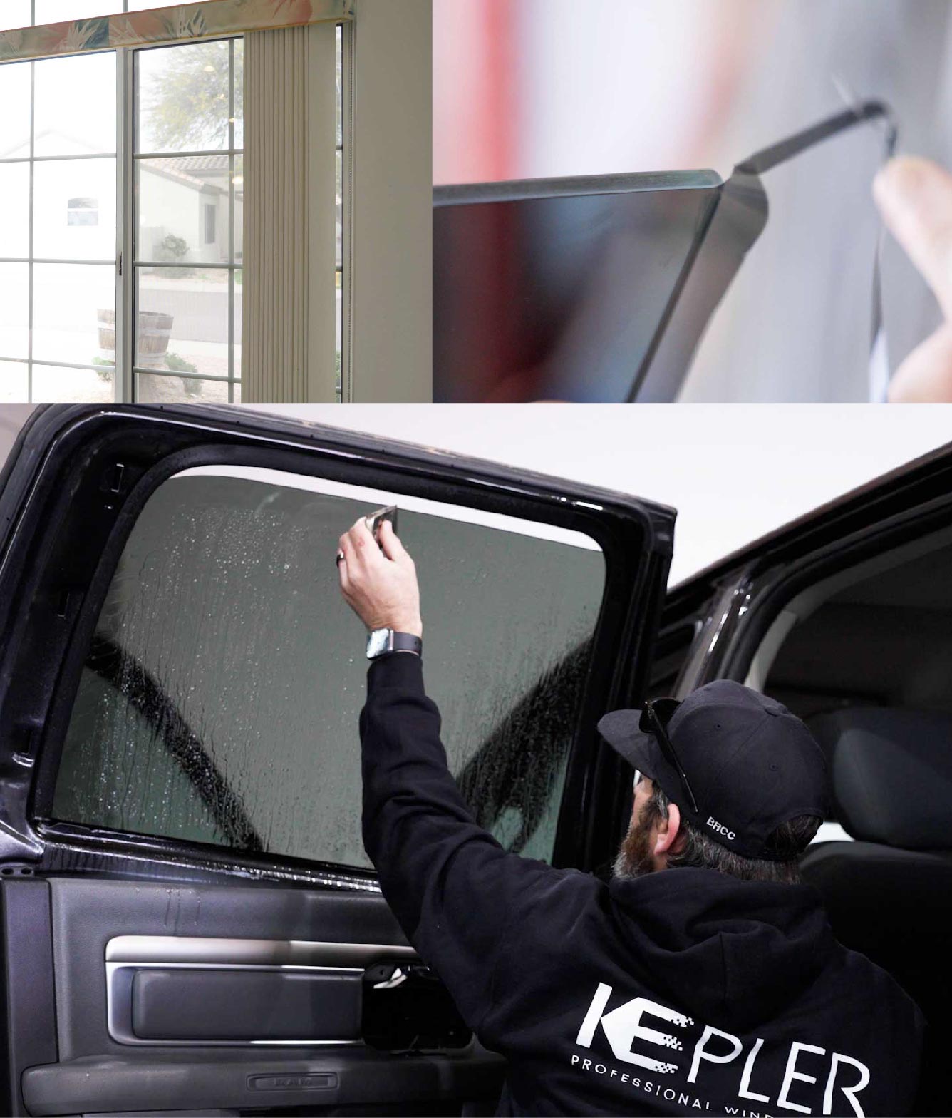 Kepler Window Tinting Specialists at Work in Asheboro, North Carolina