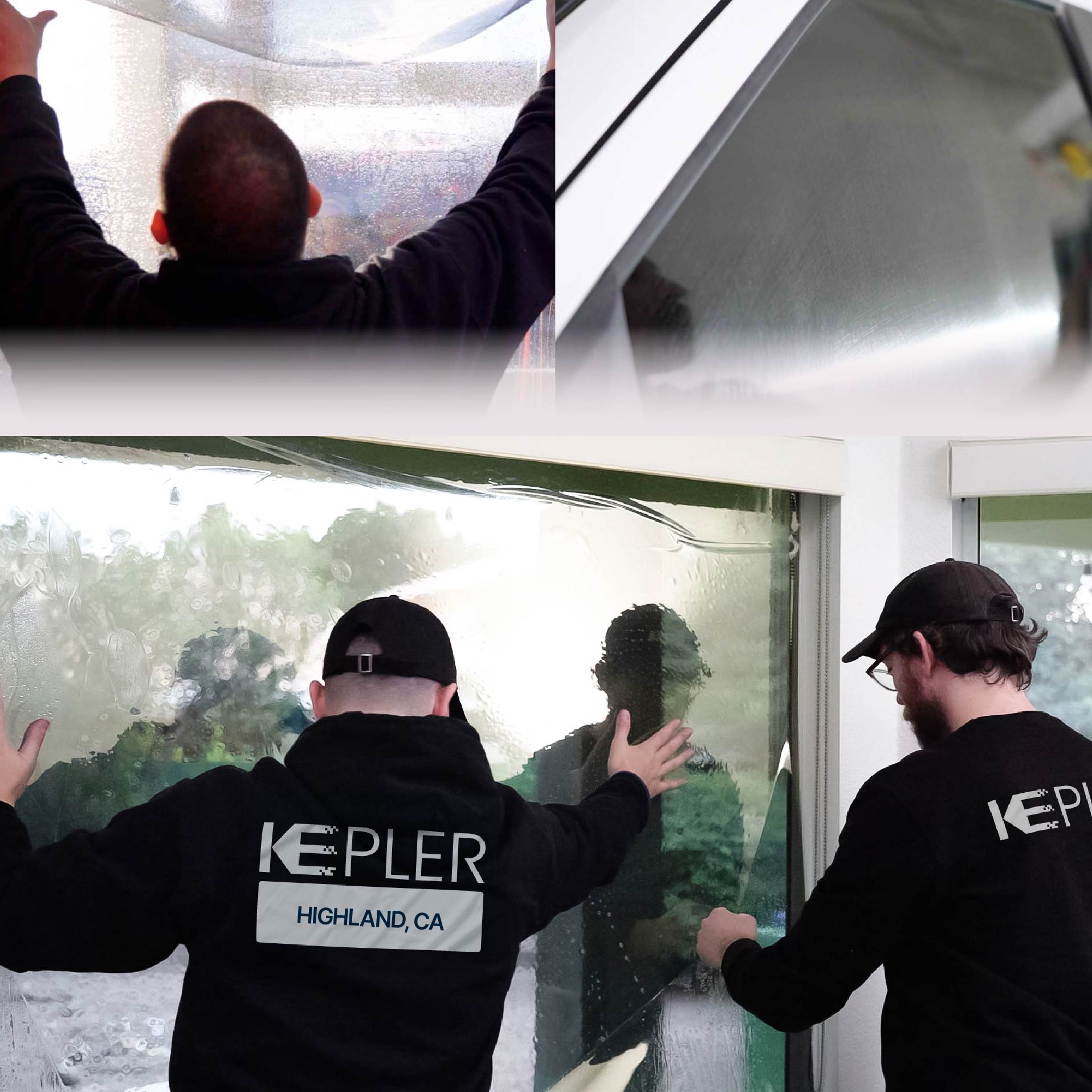 Kepler Specialist Performing Commercial Window Tinting in Highland Highland