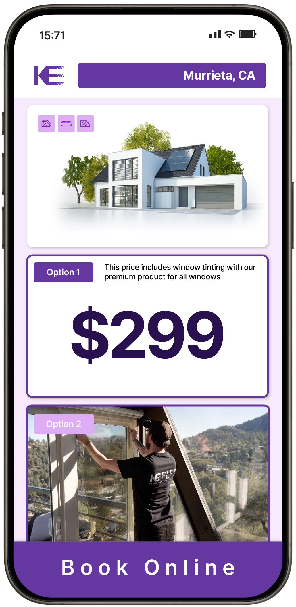 View Competitive Home Window Tinting Rates in Murrieta, California