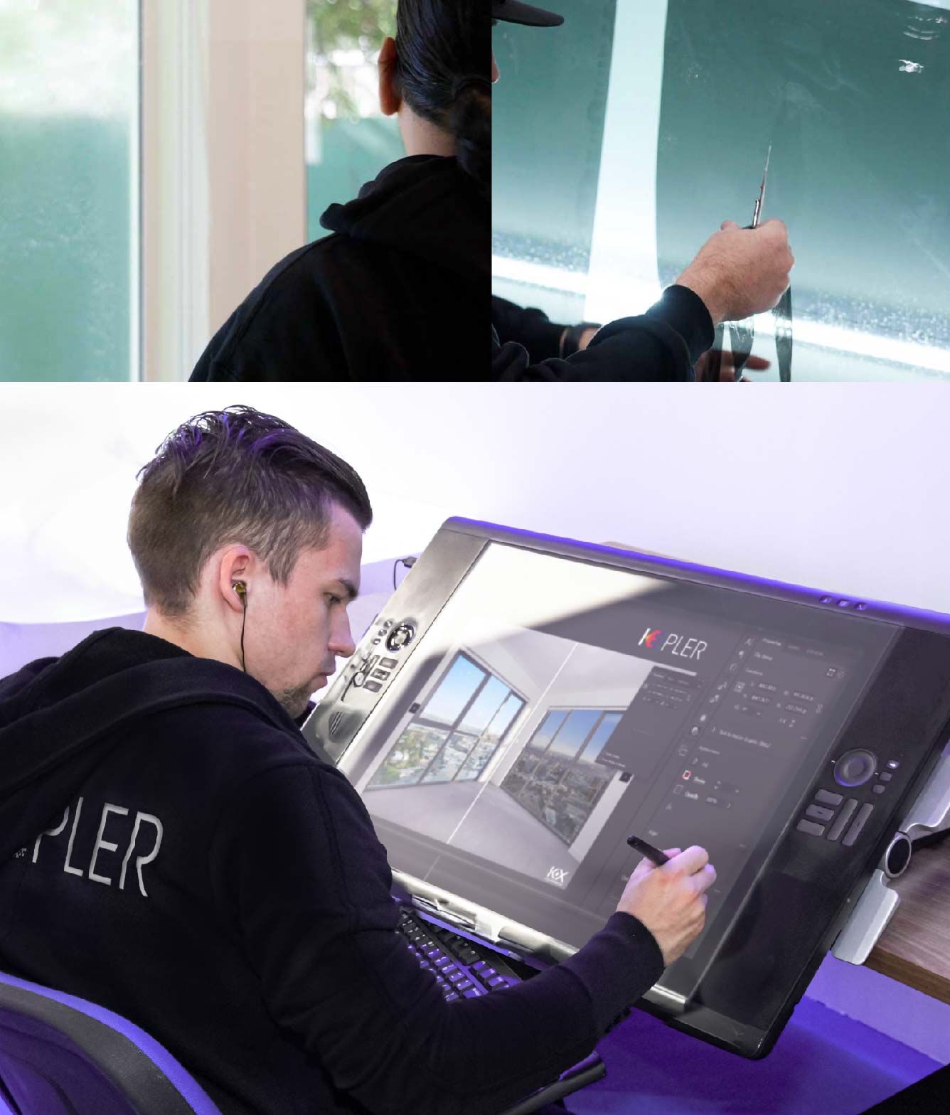 Kepler Specialist Performing Commercial Window Tinting in Provo Provo