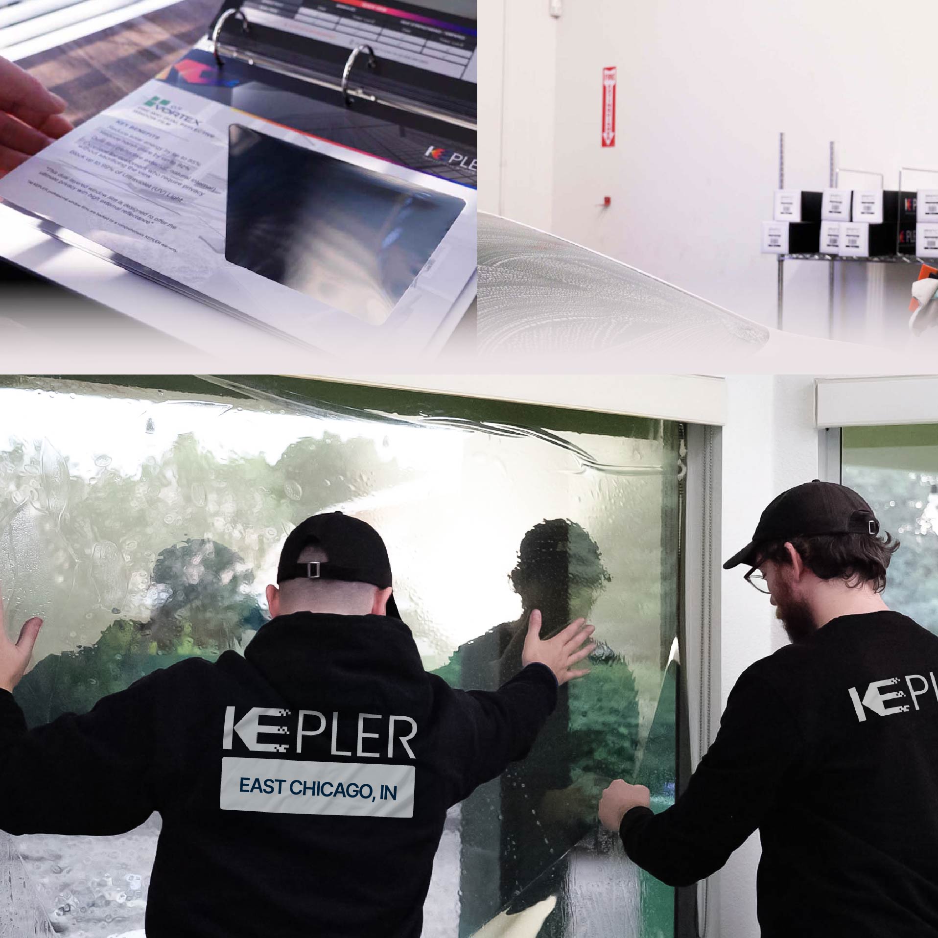 Kepler Specialist Performing Commercial Window Tinting in East Chicago East Chicago