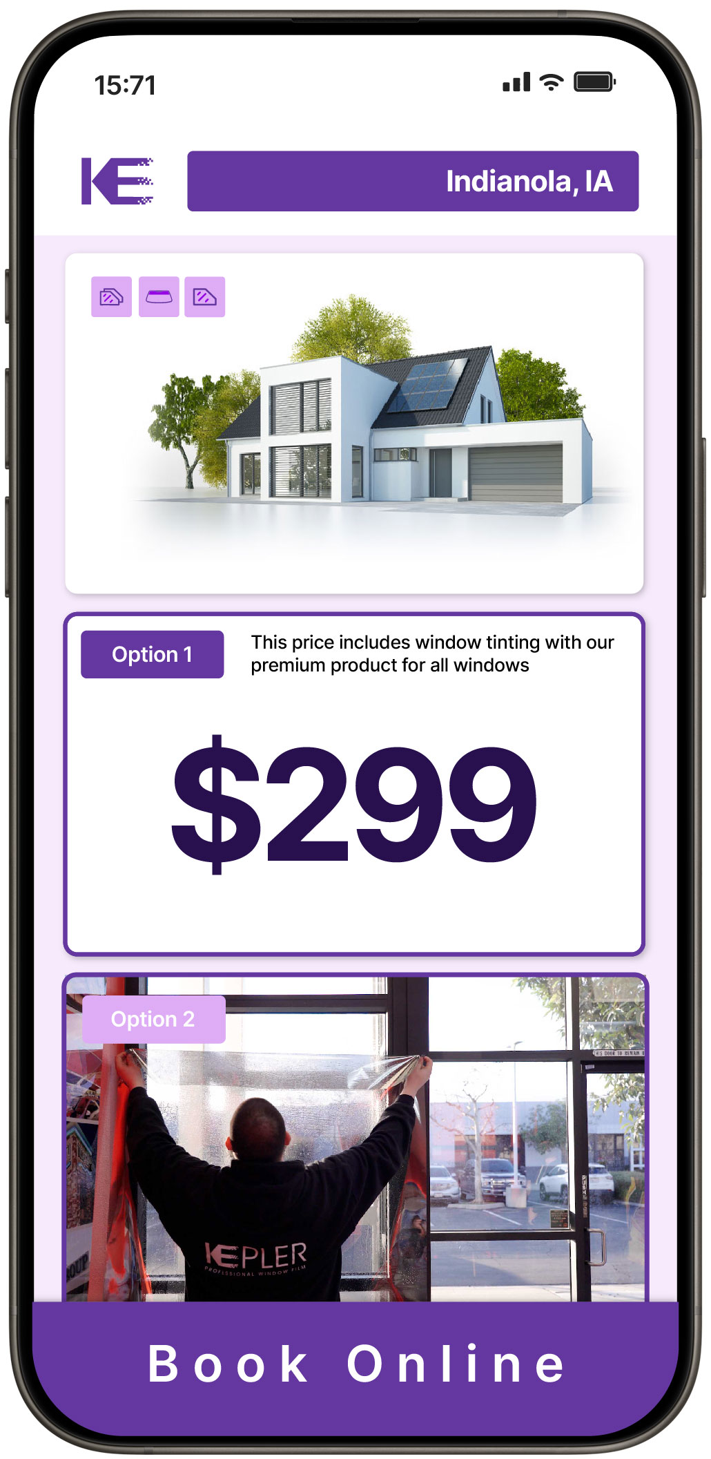 View Reasonable Home Window Tinting Prices in Indianola, Iowa