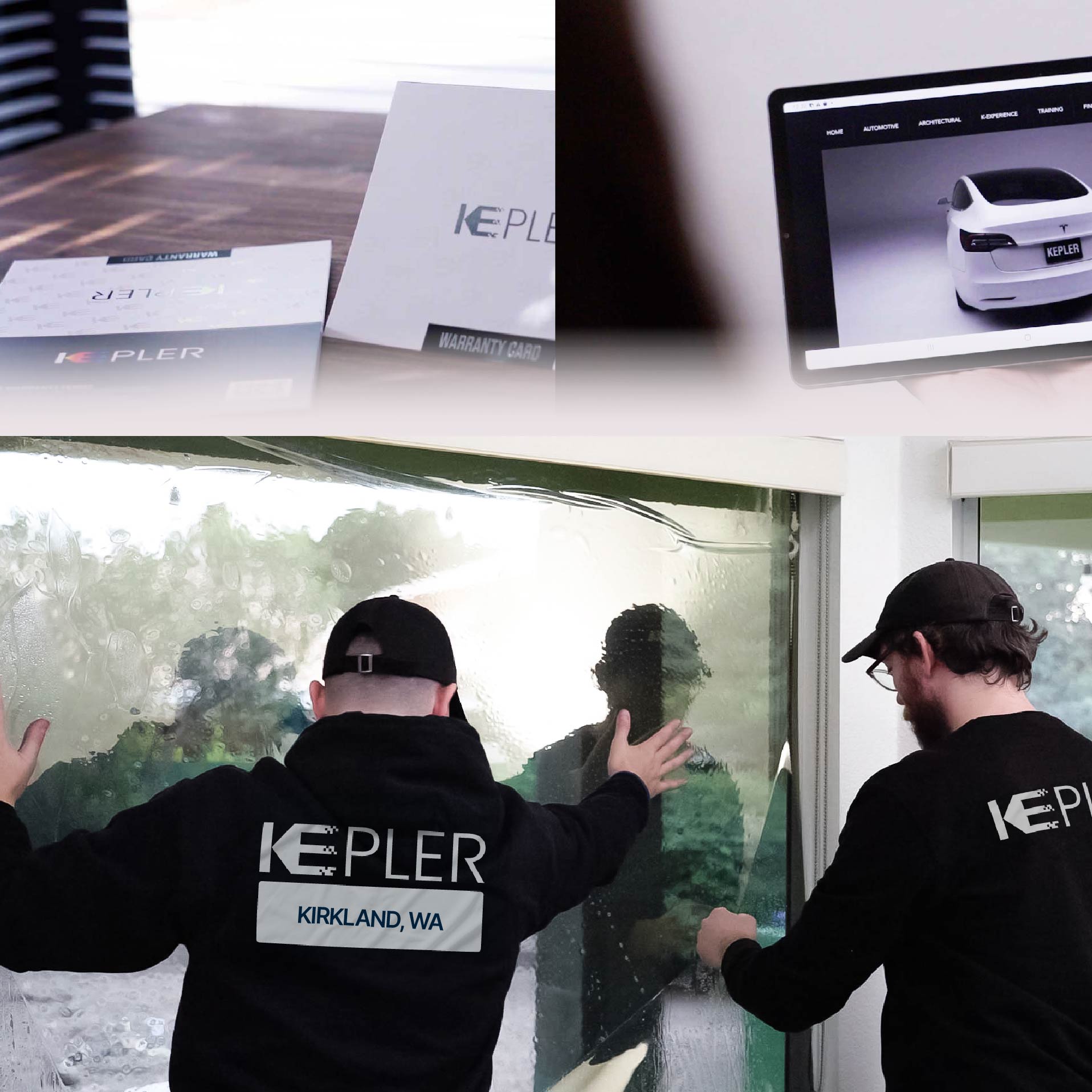 Kepler Specialist Performing Commercial Window Tinting in Kirkland Kirkland