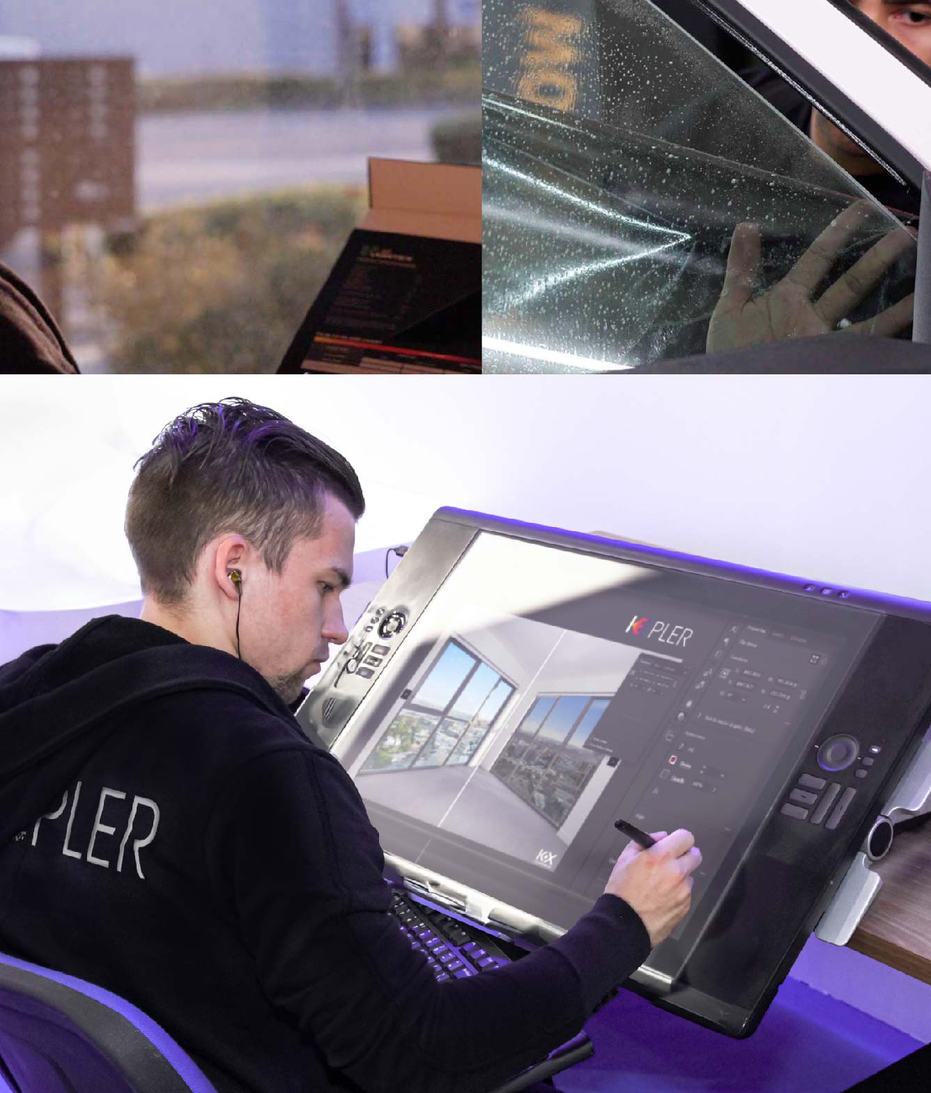 Kepler Specialist Performing Commercial Window Tinting in Rotterdam Junction Rotterdam Junction