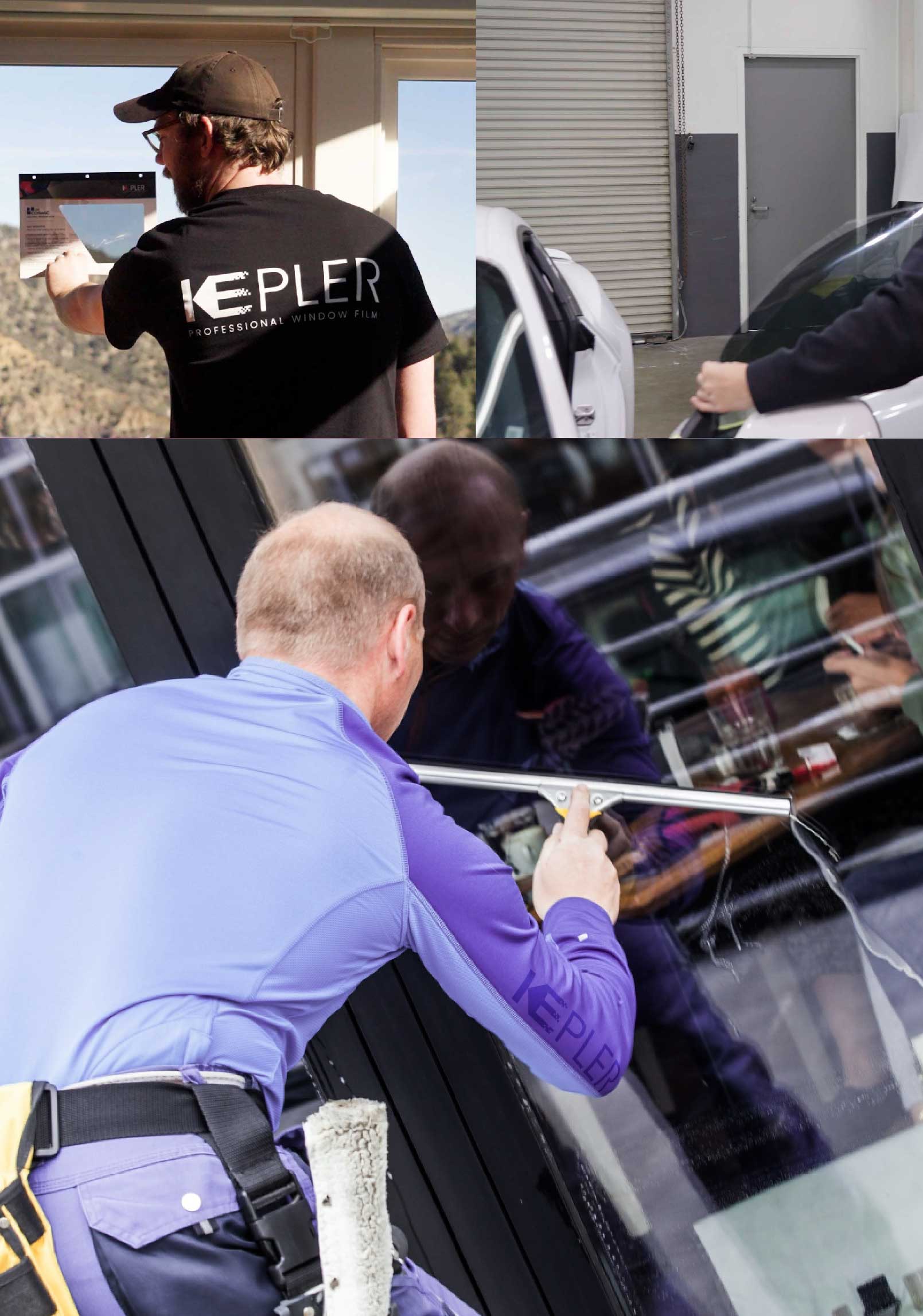 Kepler Expert Applying Anti-Graffiti Window Film to a Casselberry Shop Front