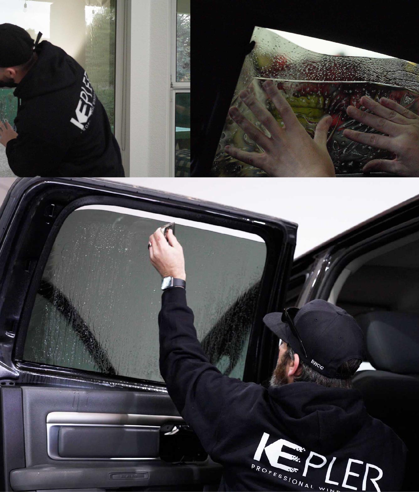 Kepler Window Tinting Specialists at Work in Harrisonburg, Virginia