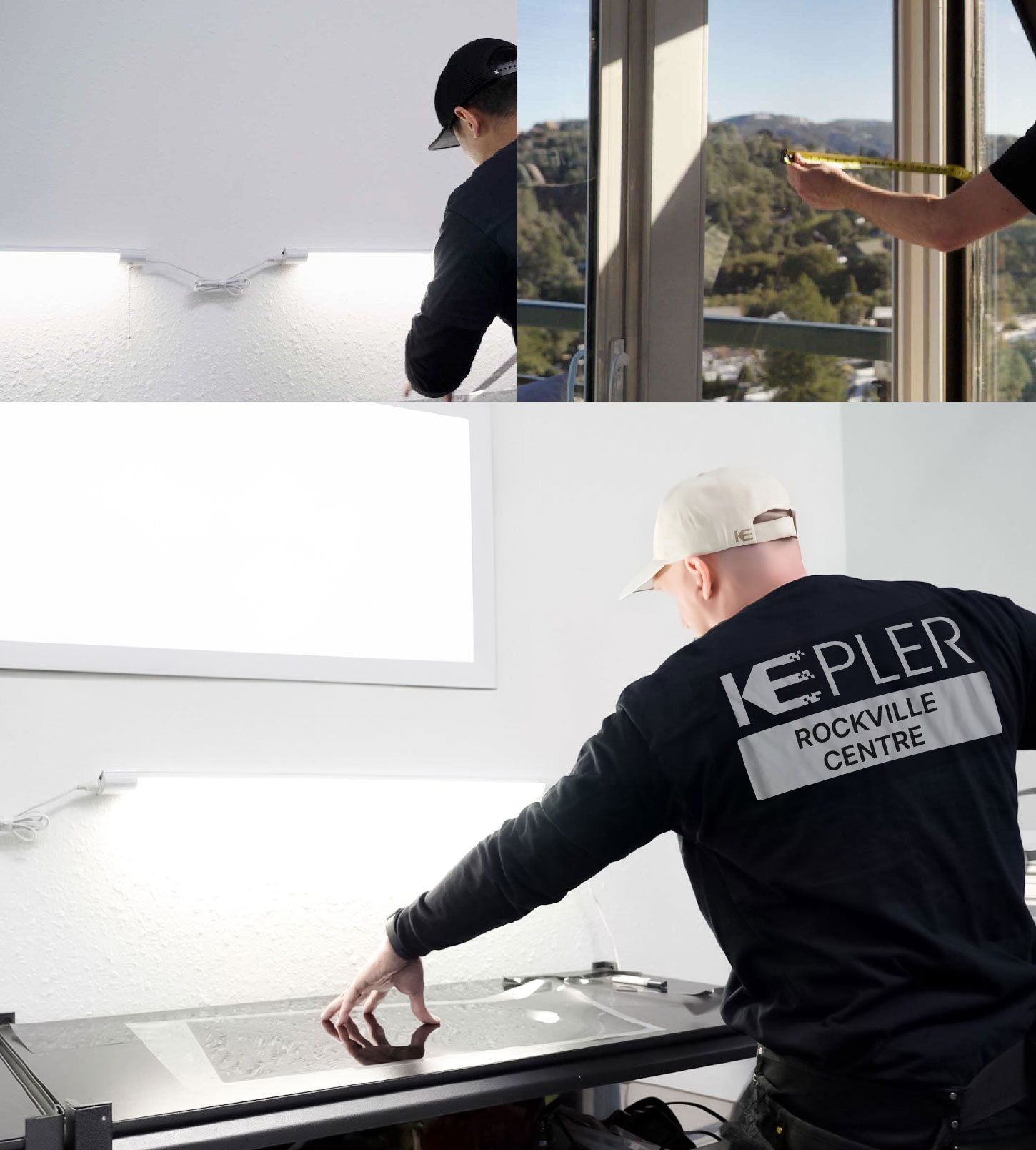 Window Tinting Specialist Cutting Film in Rockville Centre, New York