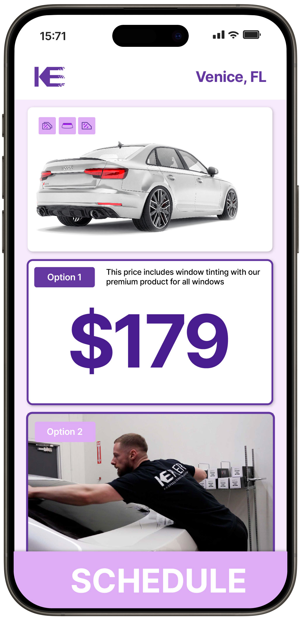 View Affordable Car Window Tinting Costs in Venice, Florida